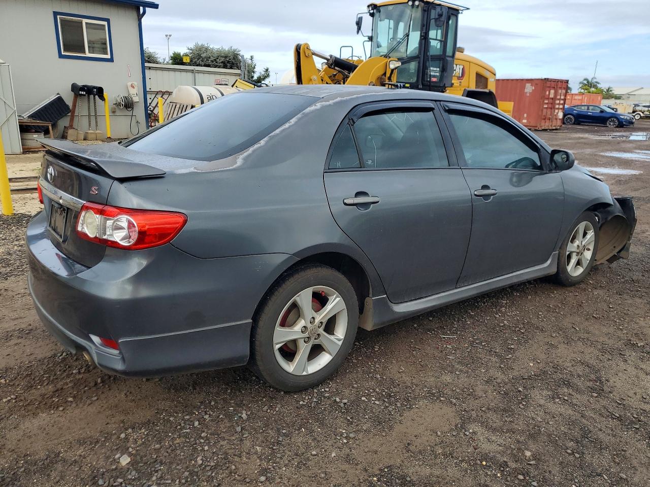 2012 Toyota Corolla L Gray vin: 2T1BU4EE4CC769314