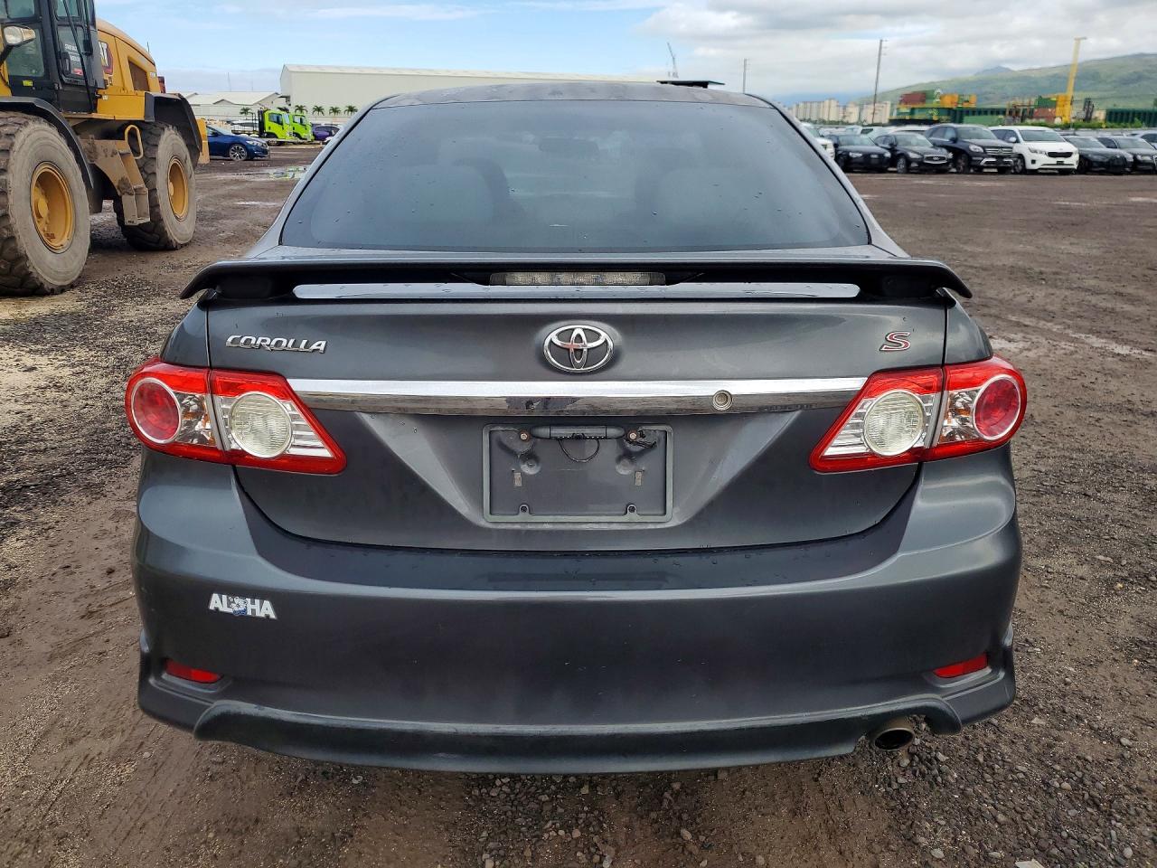 2012 Toyota Corolla L Gray vin: 2T1BU4EE4CC769314
