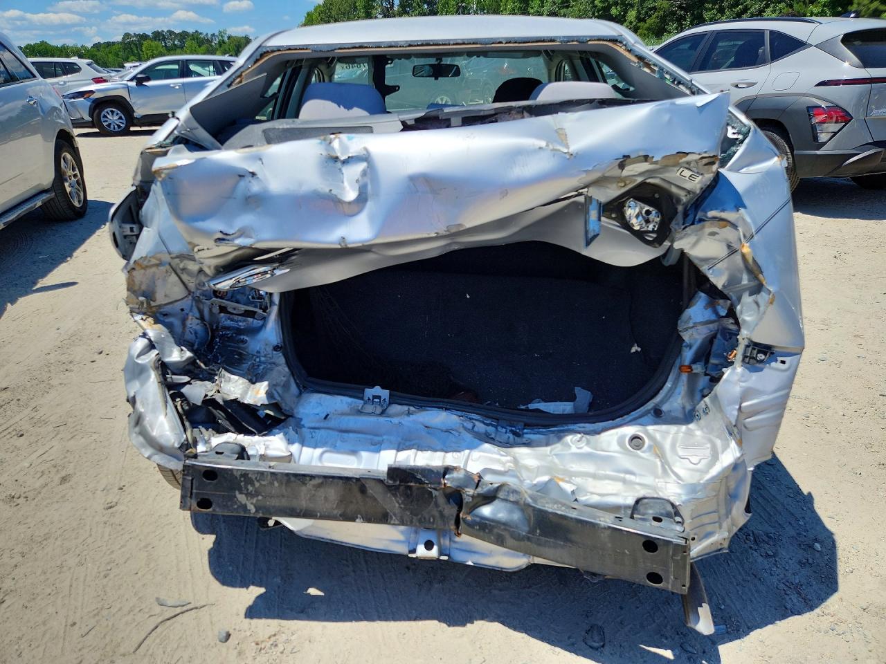 2012 Toyota Corolla Le Silver vin: 2T1BU4EE4CC773427
