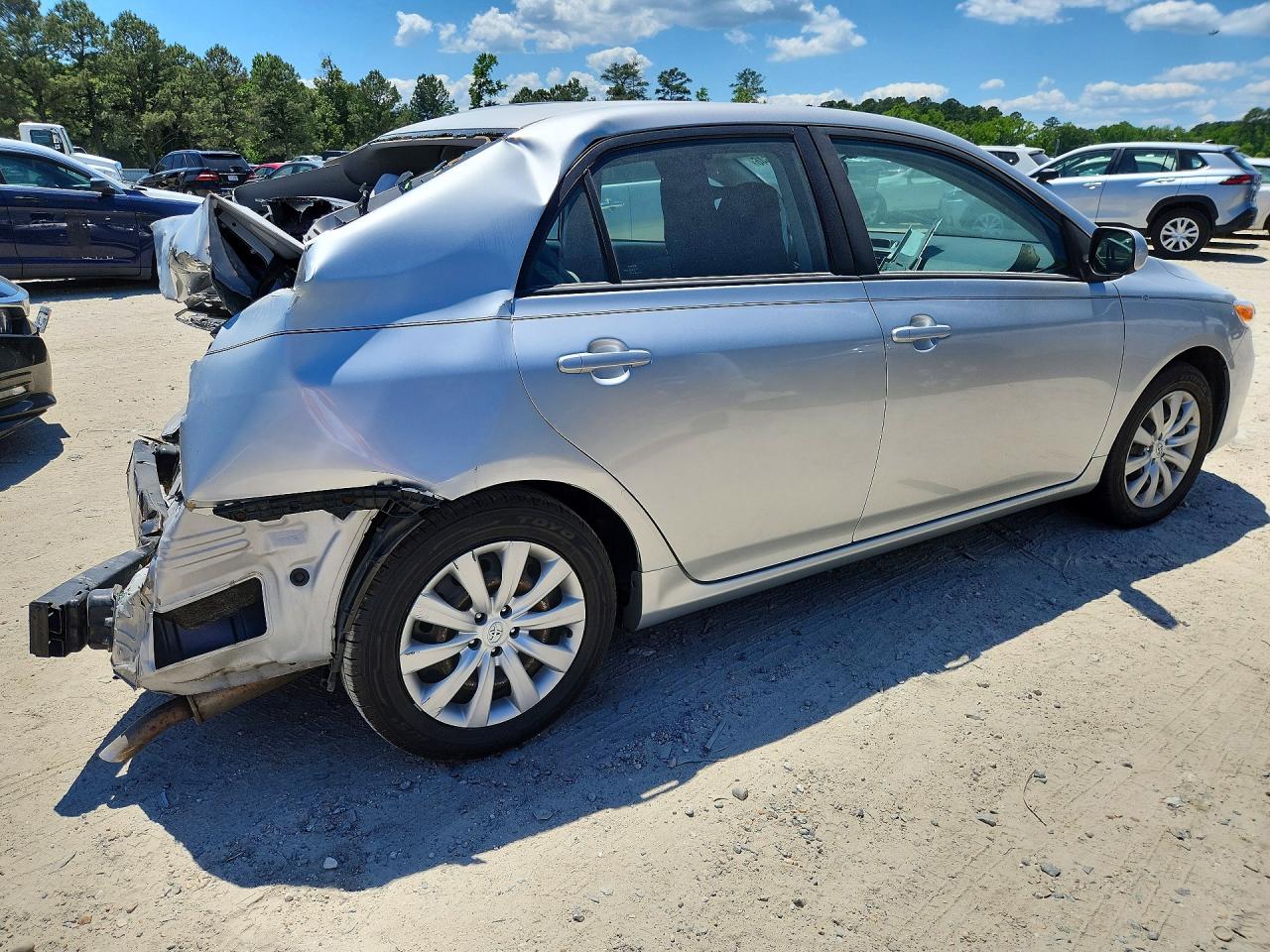 2012 Toyota Corolla Le Silver vin: 2T1BU4EE4CC773427