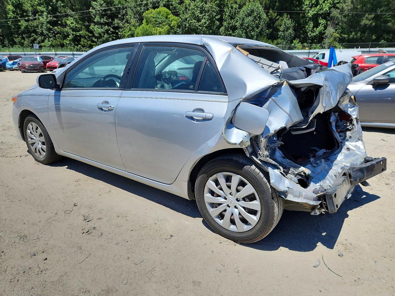 2012 Toyota Corolla Le Silver vin: 2T1BU4EE4CC773427