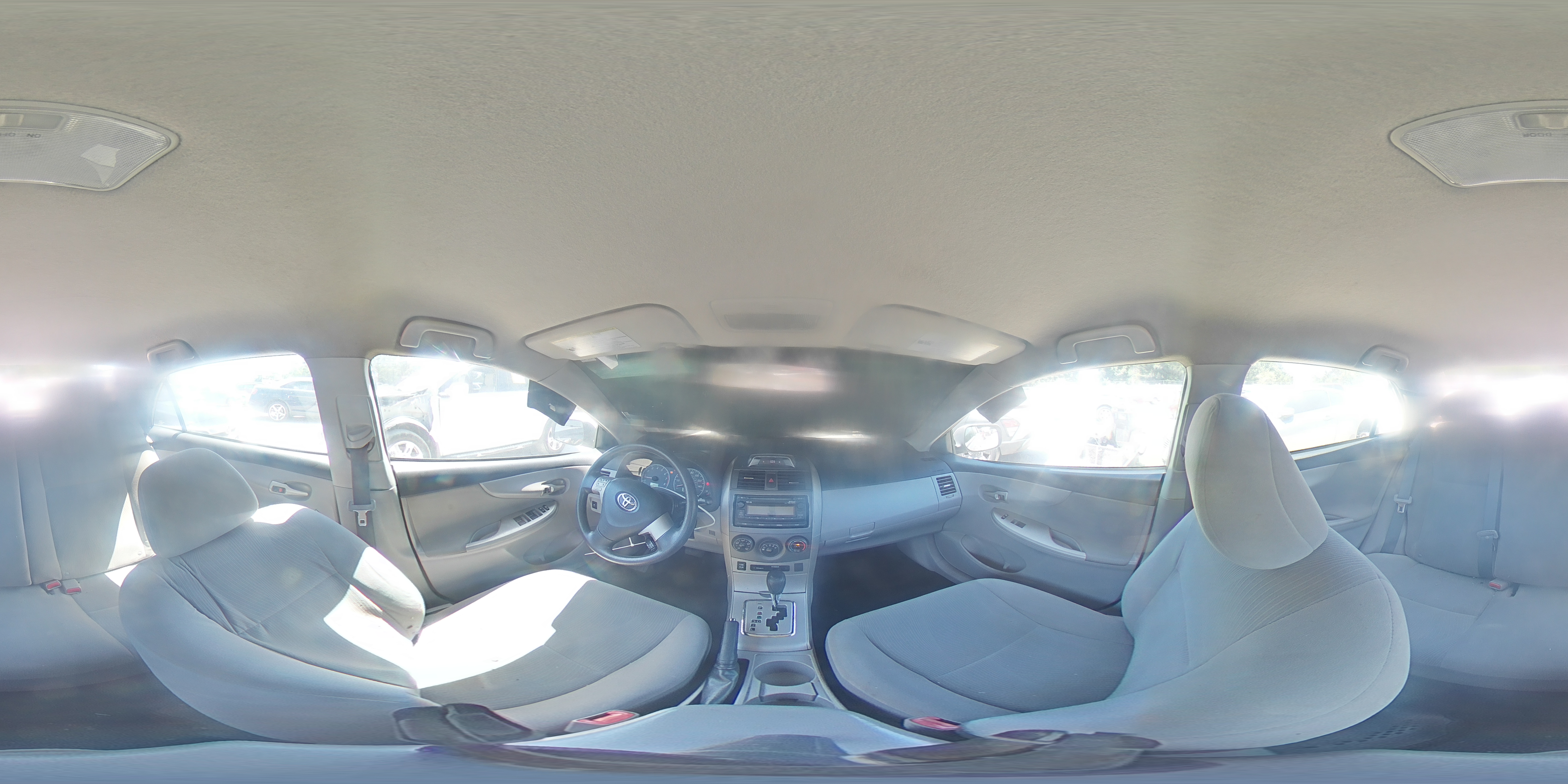 2012 Toyota Corolla Le Silver vin: 2T1BU4EE4CC773427