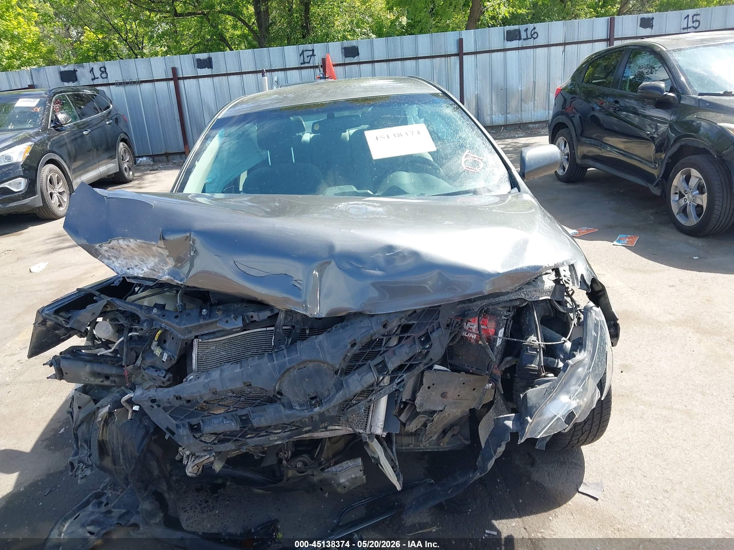 2012 Toyota Corolla Le Gray vin: 2T1BU4EE4CC782449