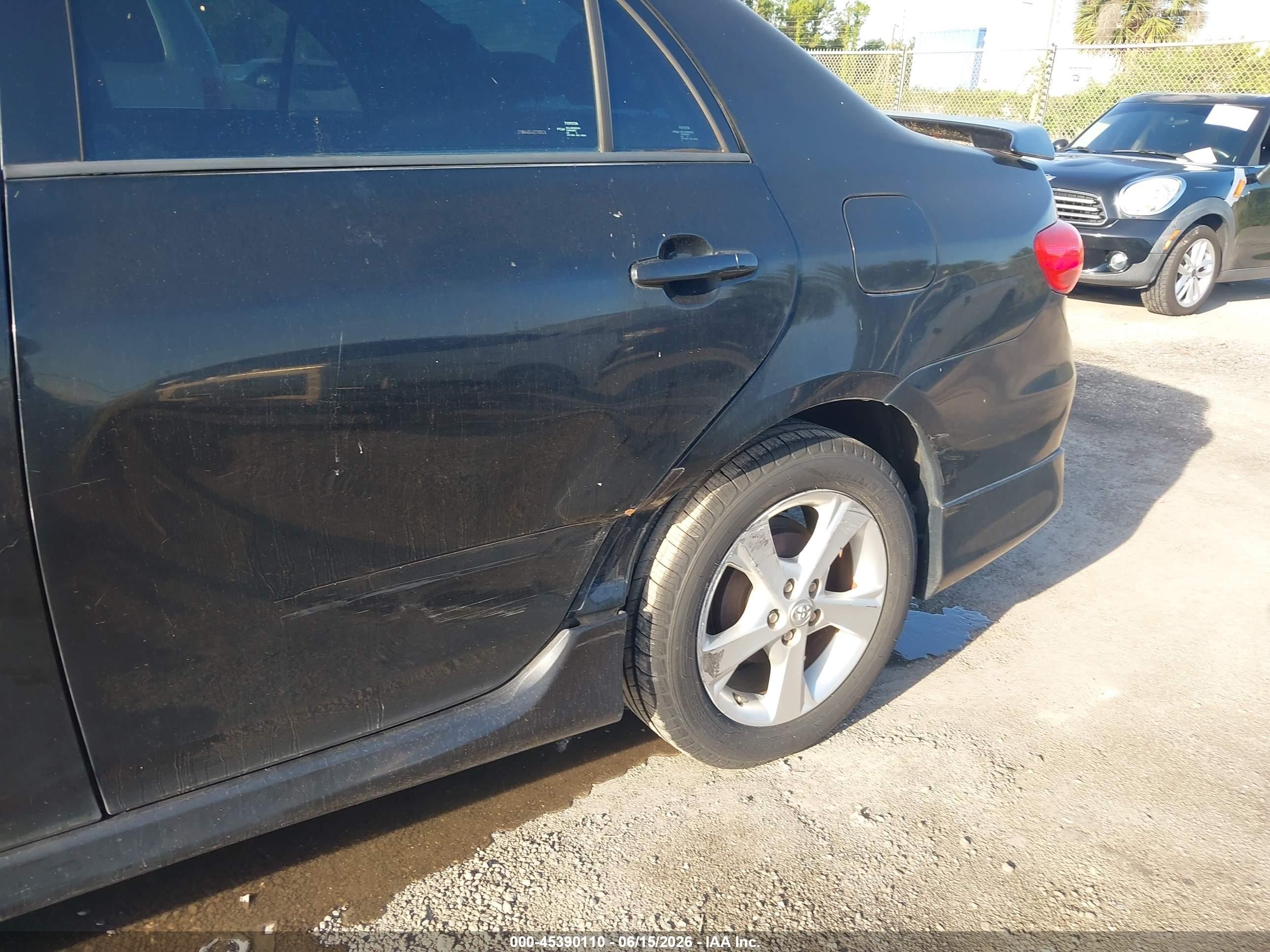 2012 Toyota Corolla S Black vin: 2T1BU4EE4CC785626
