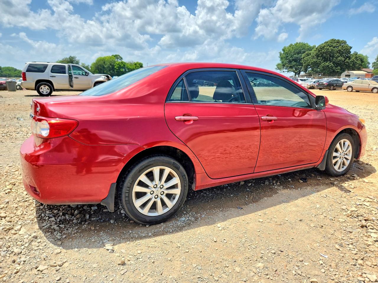 2012 Toyota Corolla Le Красный vin: 2T1BU4EE4CC785853