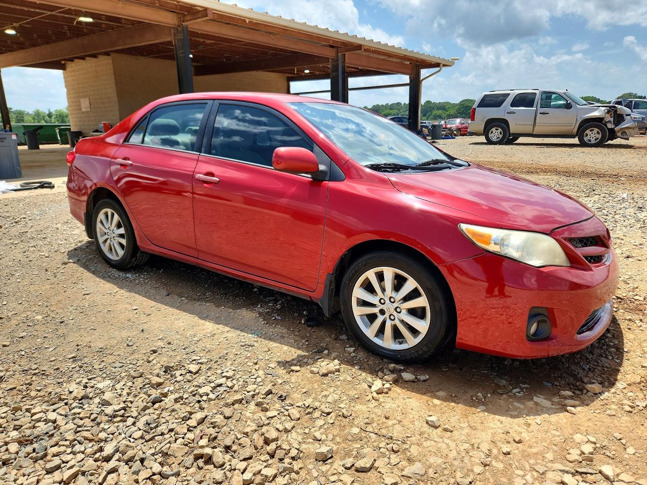 2012 Toyota Corolla Le Красный vin: 2T1BU4EE4CC785853