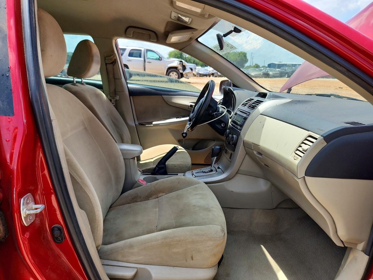 2012 Toyota Corolla Le Красный vin: 2T1BU4EE4CC785853
