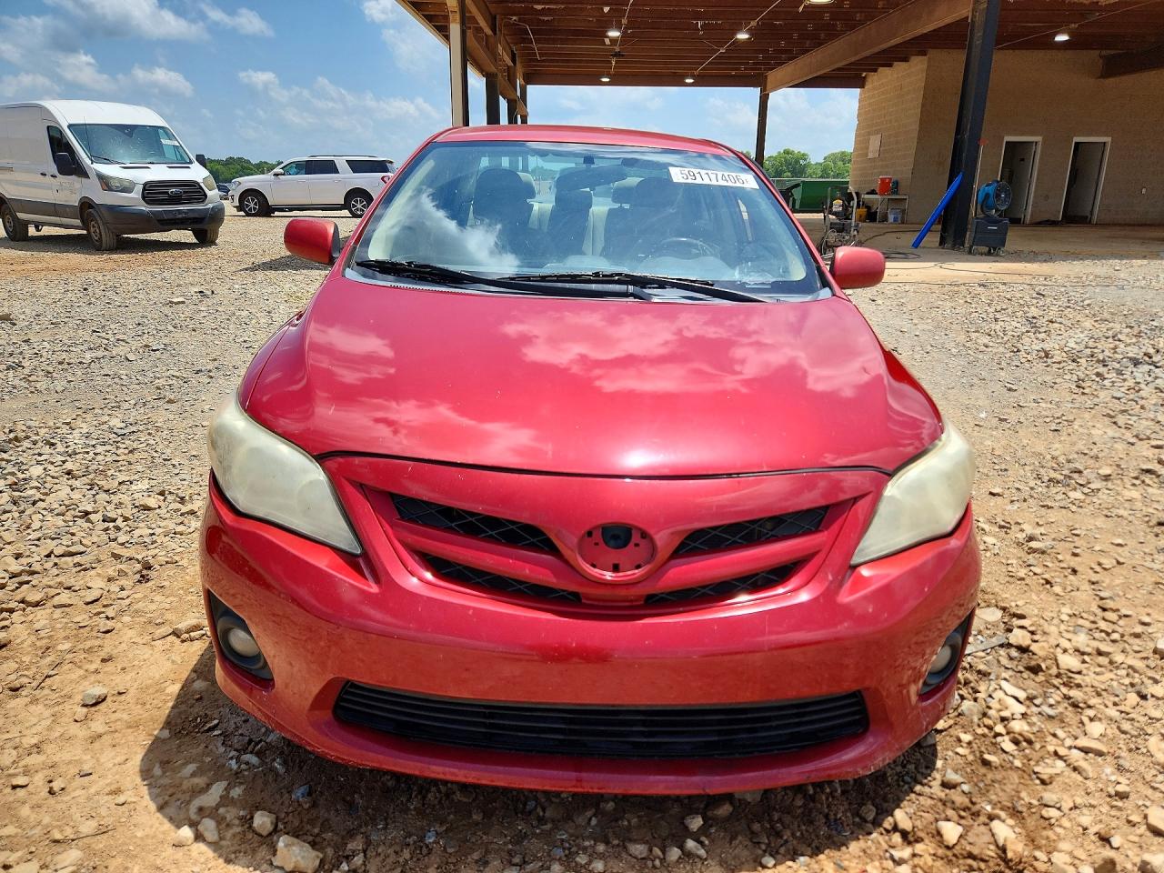 2012 Toyota Corolla Le Красный vin: 2T1BU4EE4CC785853