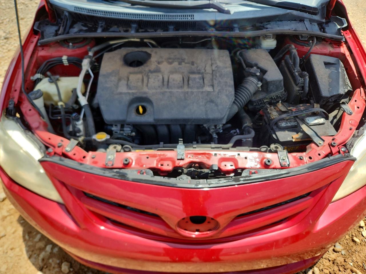 2012 Toyota Corolla Le Красный vin: 2T1BU4EE4CC785853
