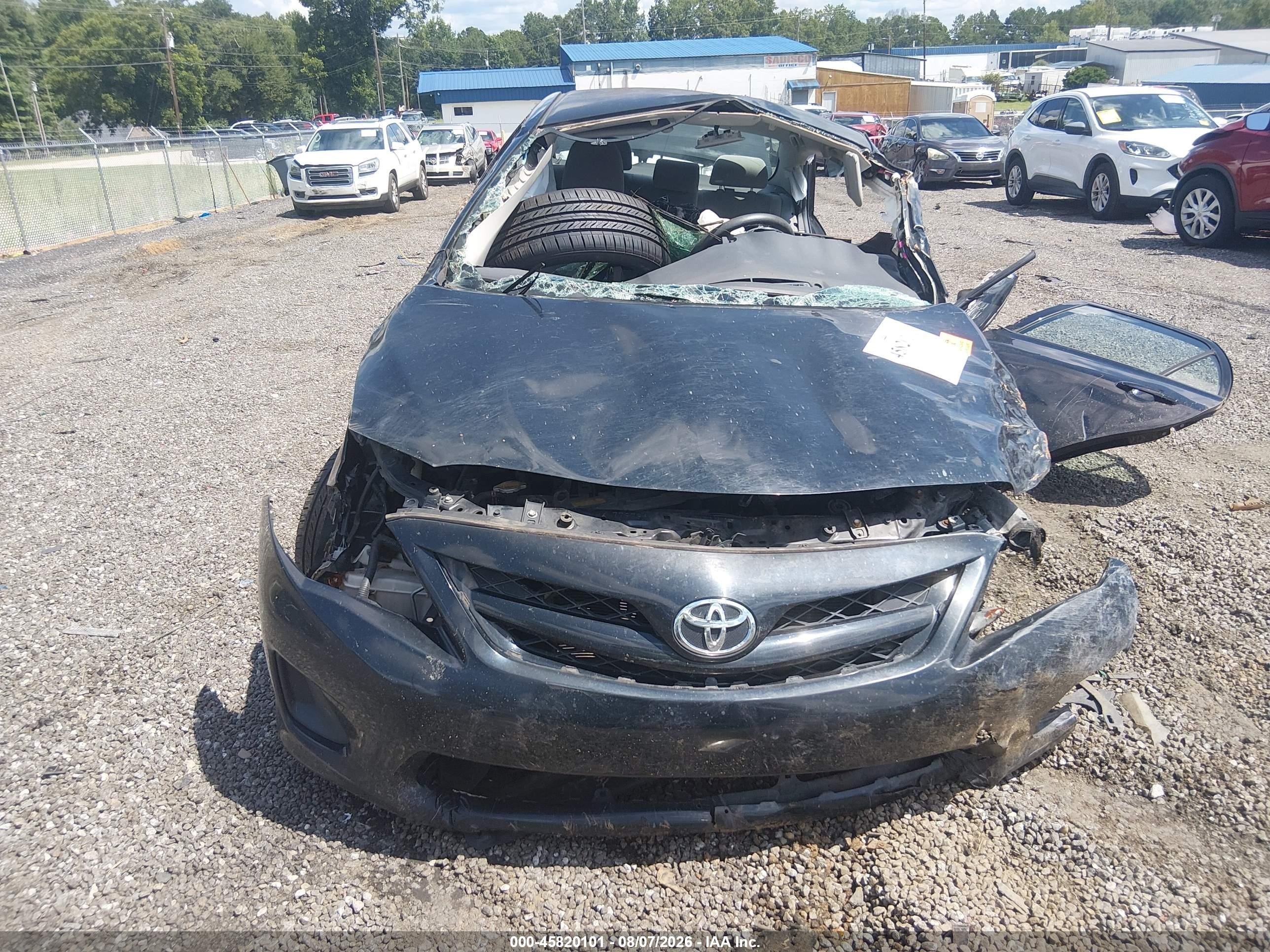 2012 Toyota Corolla Le Black vin: 2T1BU4EE4CC788980