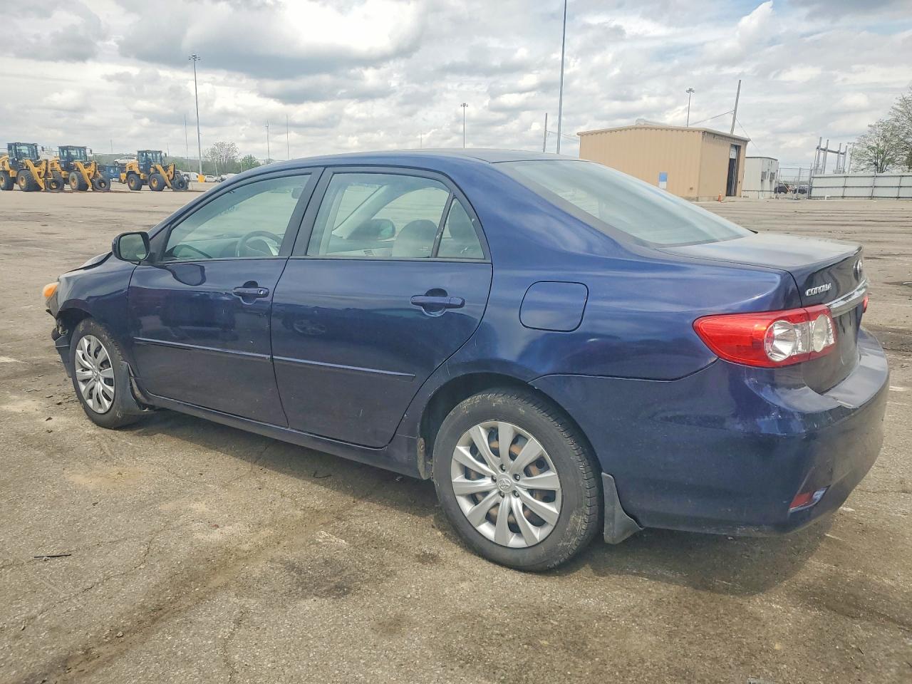 2012 Toyota Corolla Le Blue vin: 2T1BU4EE4CC789661