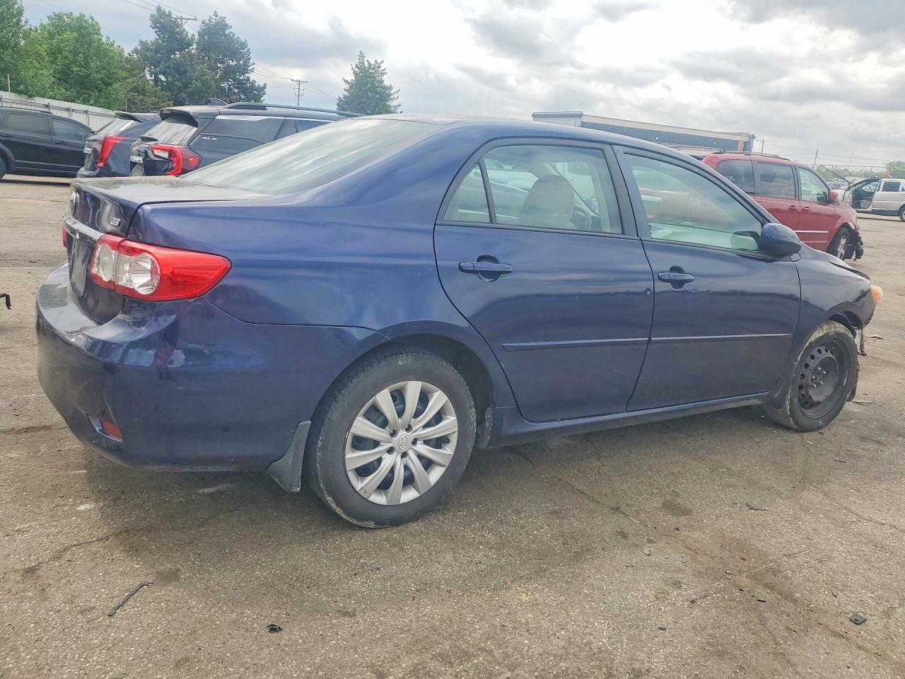 2012 Toyota Corolla Le Blue vin: 2T1BU4EE4CC789661