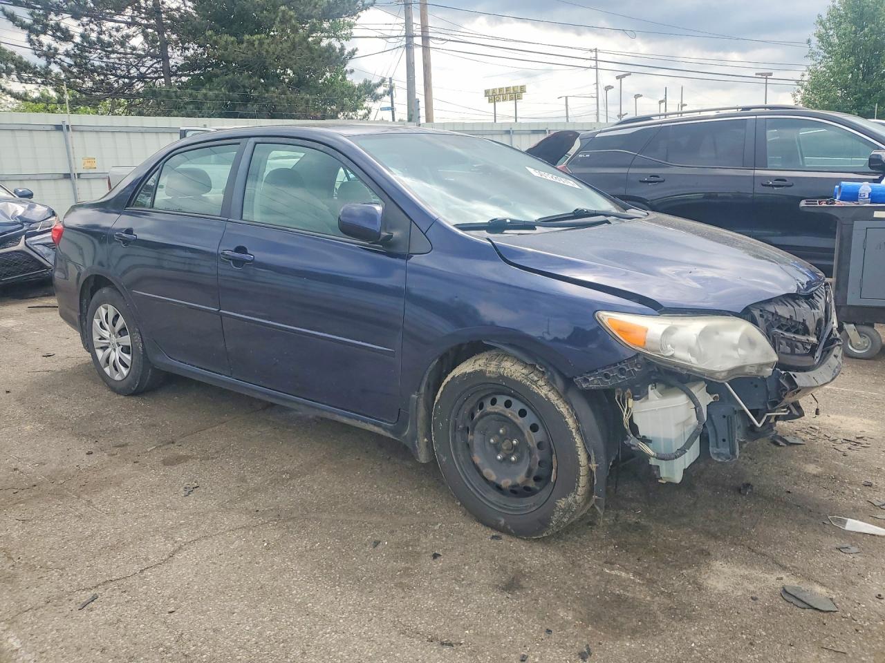 2012 Toyota Corolla Le Blue vin: 2T1BU4EE4CC789661
