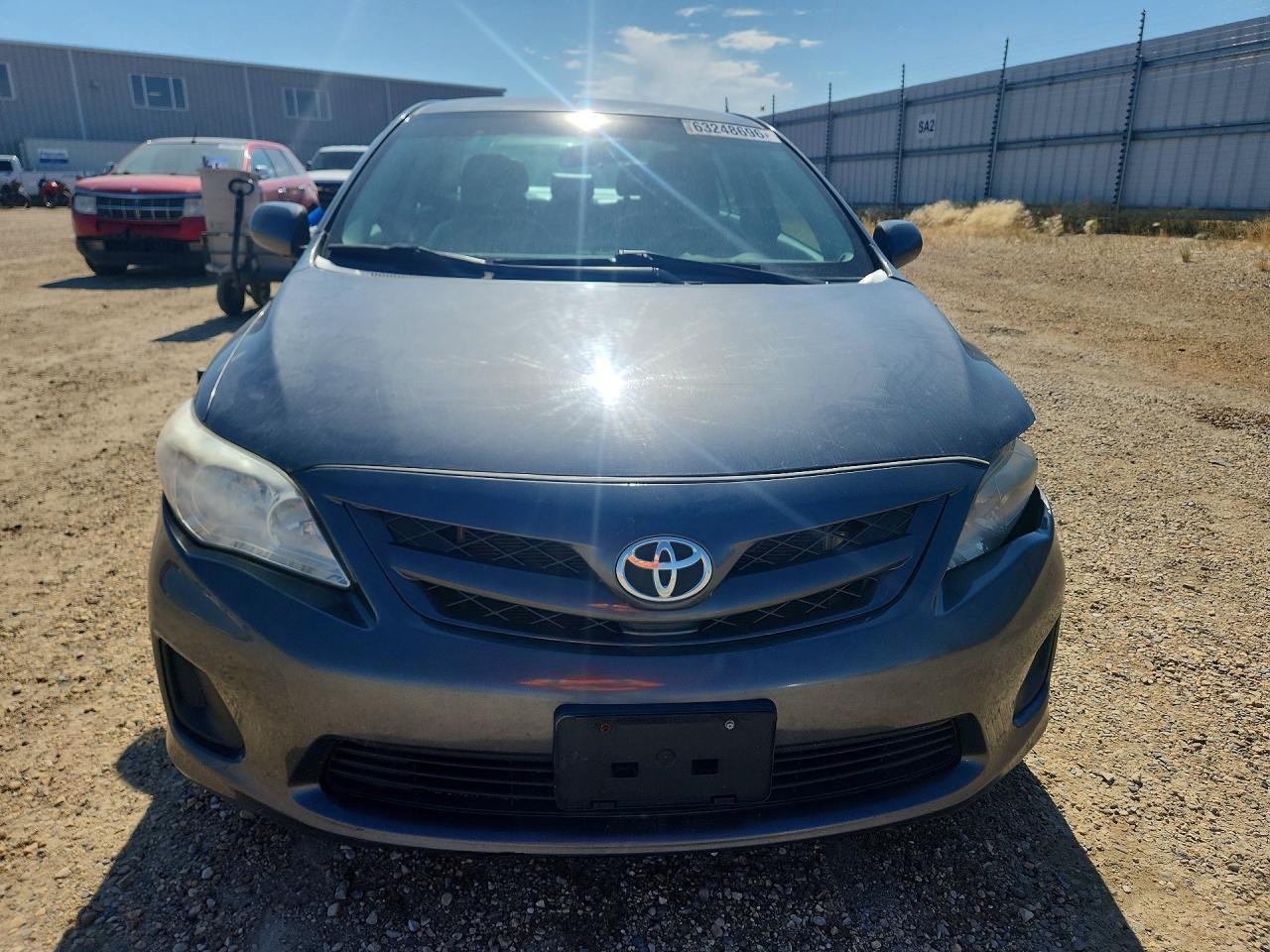 2012 Toyota Corolla Base Серый vin: 2T1BU4EE4CC802733