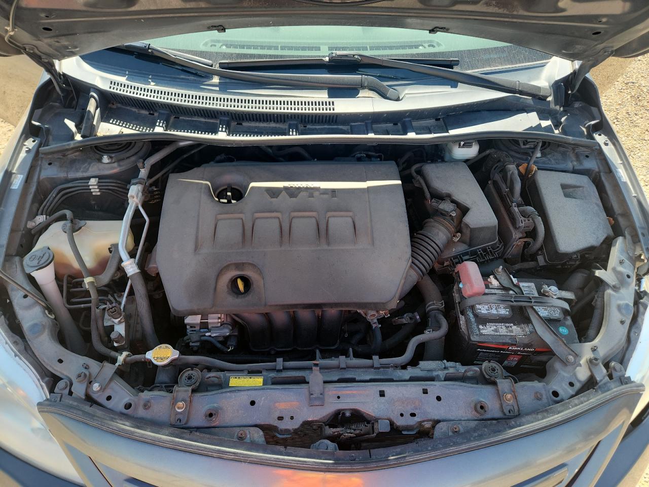 2012 Toyota Corolla Base Серый vin: 2T1BU4EE4CC802733