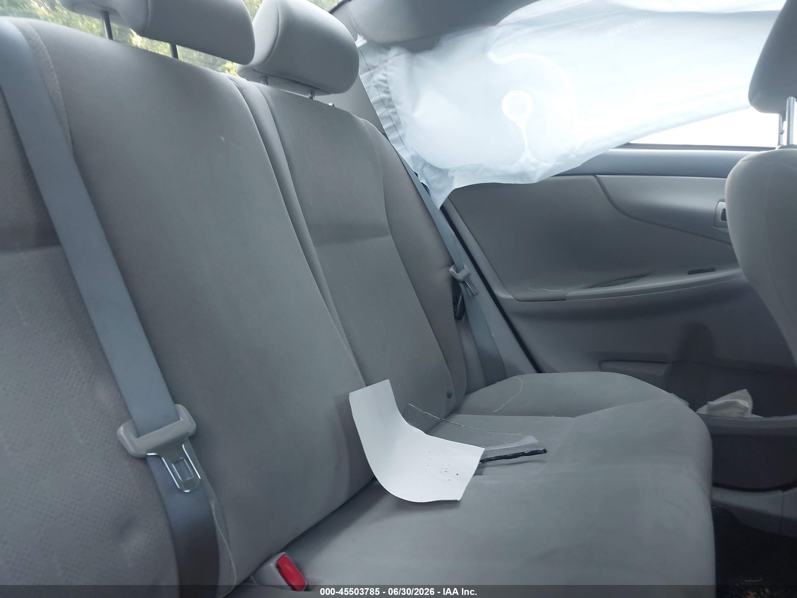 2012 Toyota Corolla L Gray vin: 2T1BU4EE4CC811416