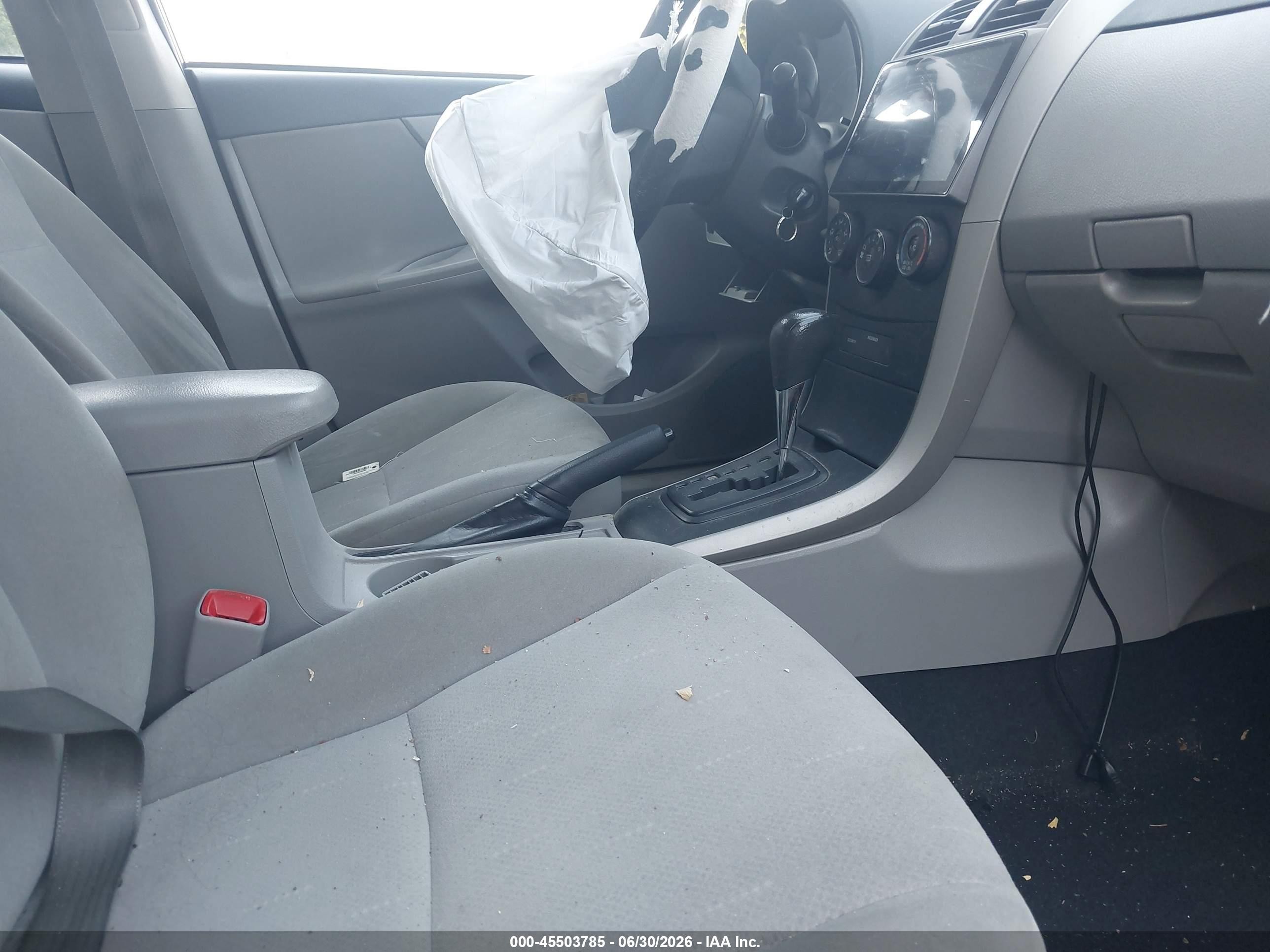 2012 Toyota Corolla L Gray vin: 2T1BU4EE4CC811416