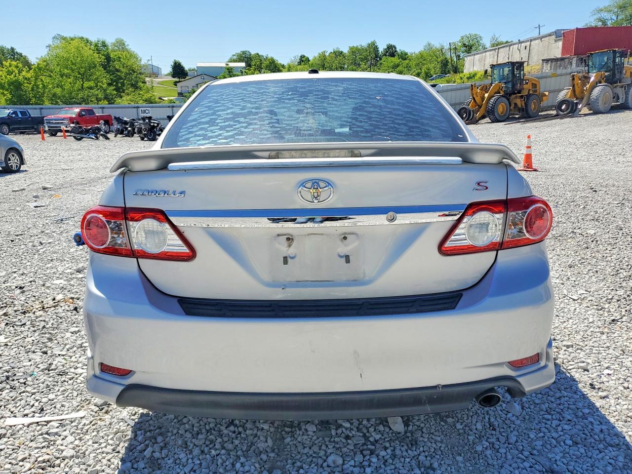 2012 Toyota Corolla Silver vin: 2T1BU4EE4CC818771