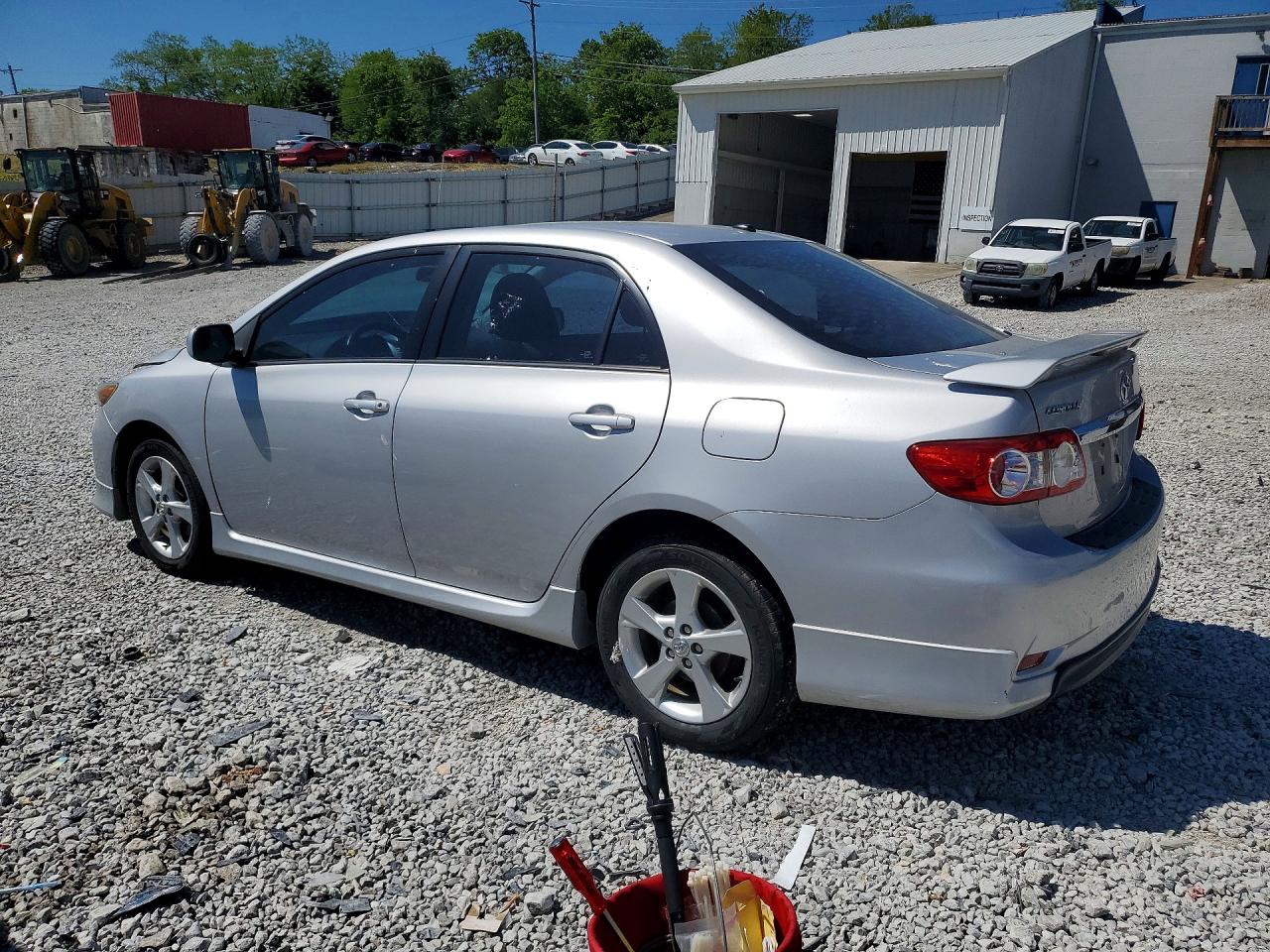 2012 Toyota Corolla Silver vin: 2T1BU4EE4CC818771