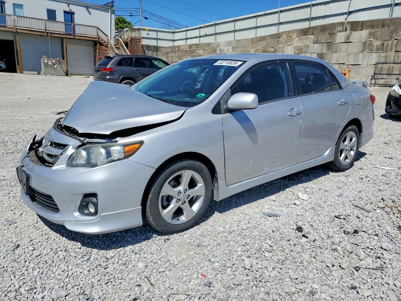 2012 Toyota Corolla Silver vin: 2T1BU4EE4CC818771