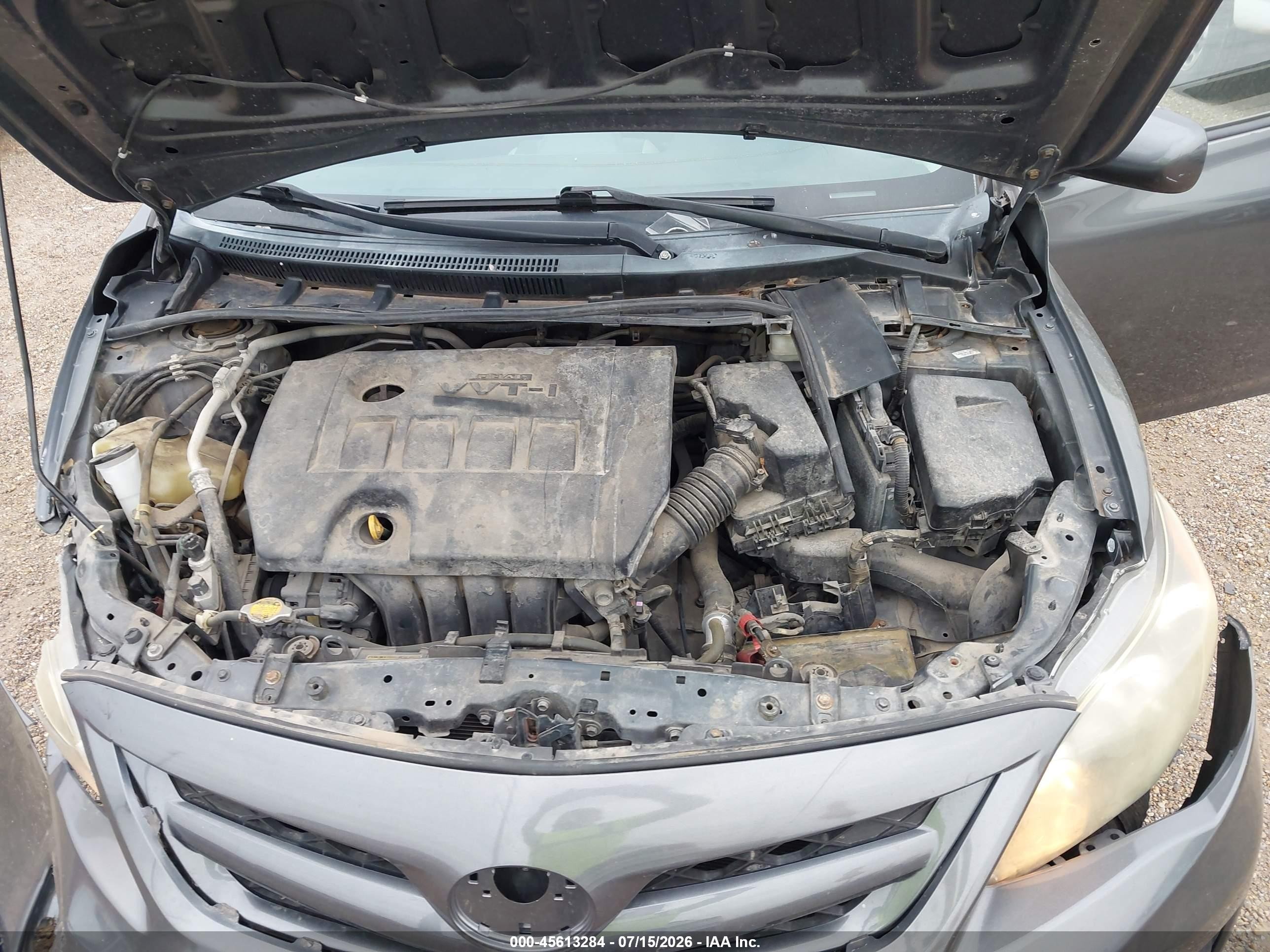 2012 Toyota Corolla S Gray vin: 2T1BU4EE4CC823243