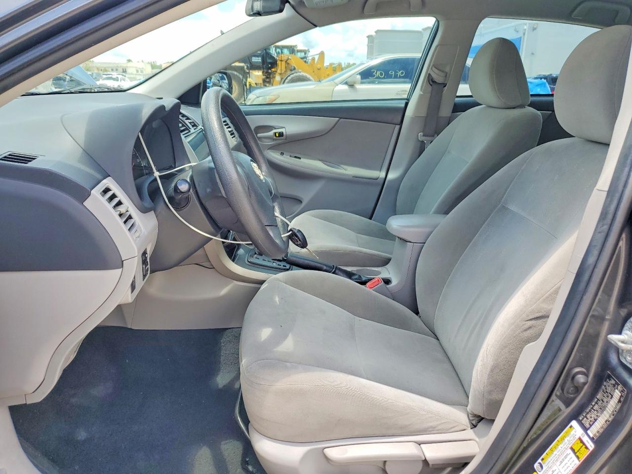 2012 Toyota Corolla L Gray vin: 2T1BU4EE4CC839328