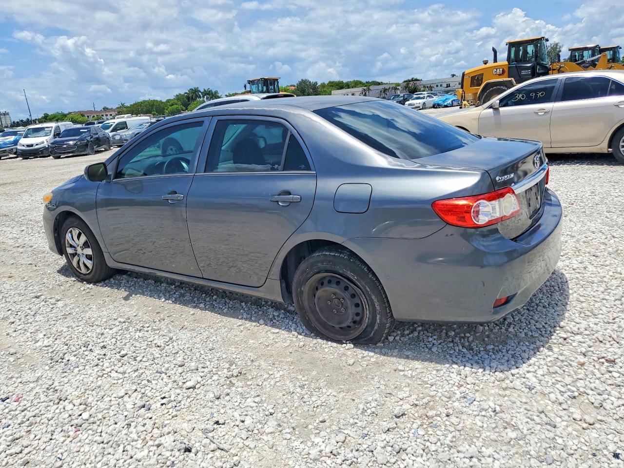 2012 Toyota Corolla L Gray vin: 2T1BU4EE4CC839328