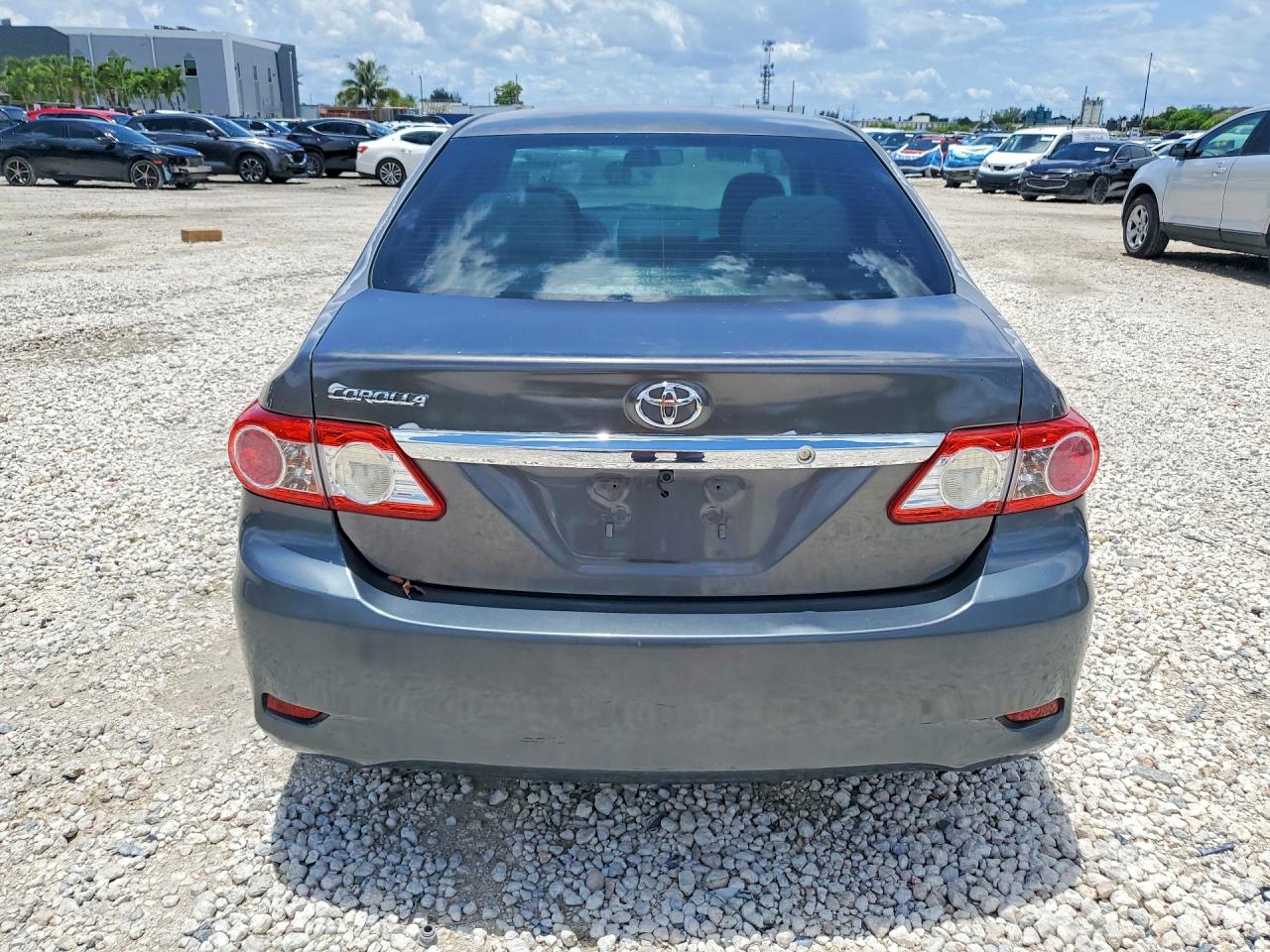 2012 Toyota Corolla L Gray vin: 2T1BU4EE4CC839328