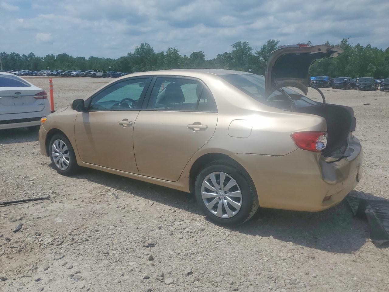 2012 Toyota Corolla Le Beige vin: 2T1BU4EE4CC843069