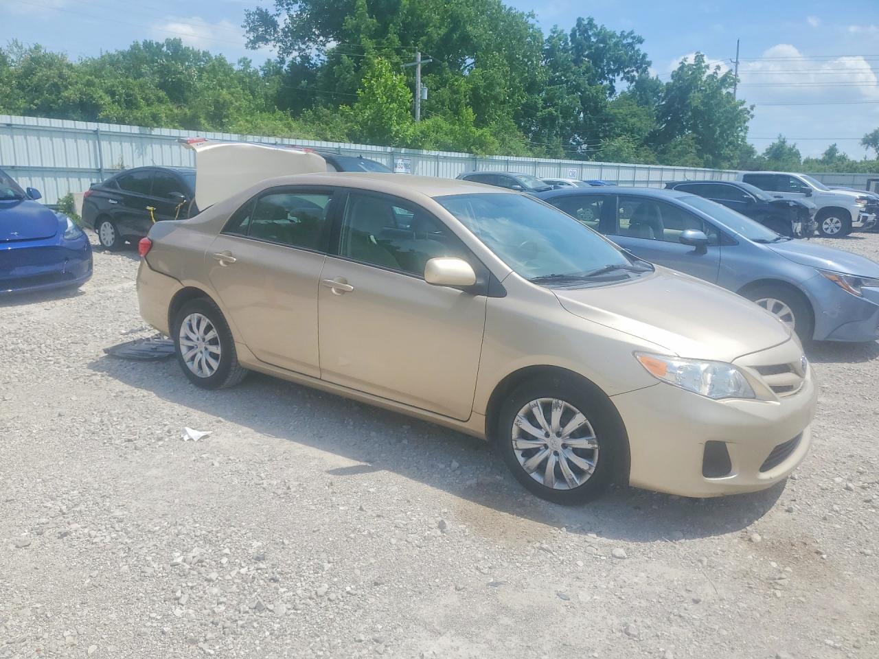 2012 Toyota Corolla Le Beige vin: 2T1BU4EE4CC843069