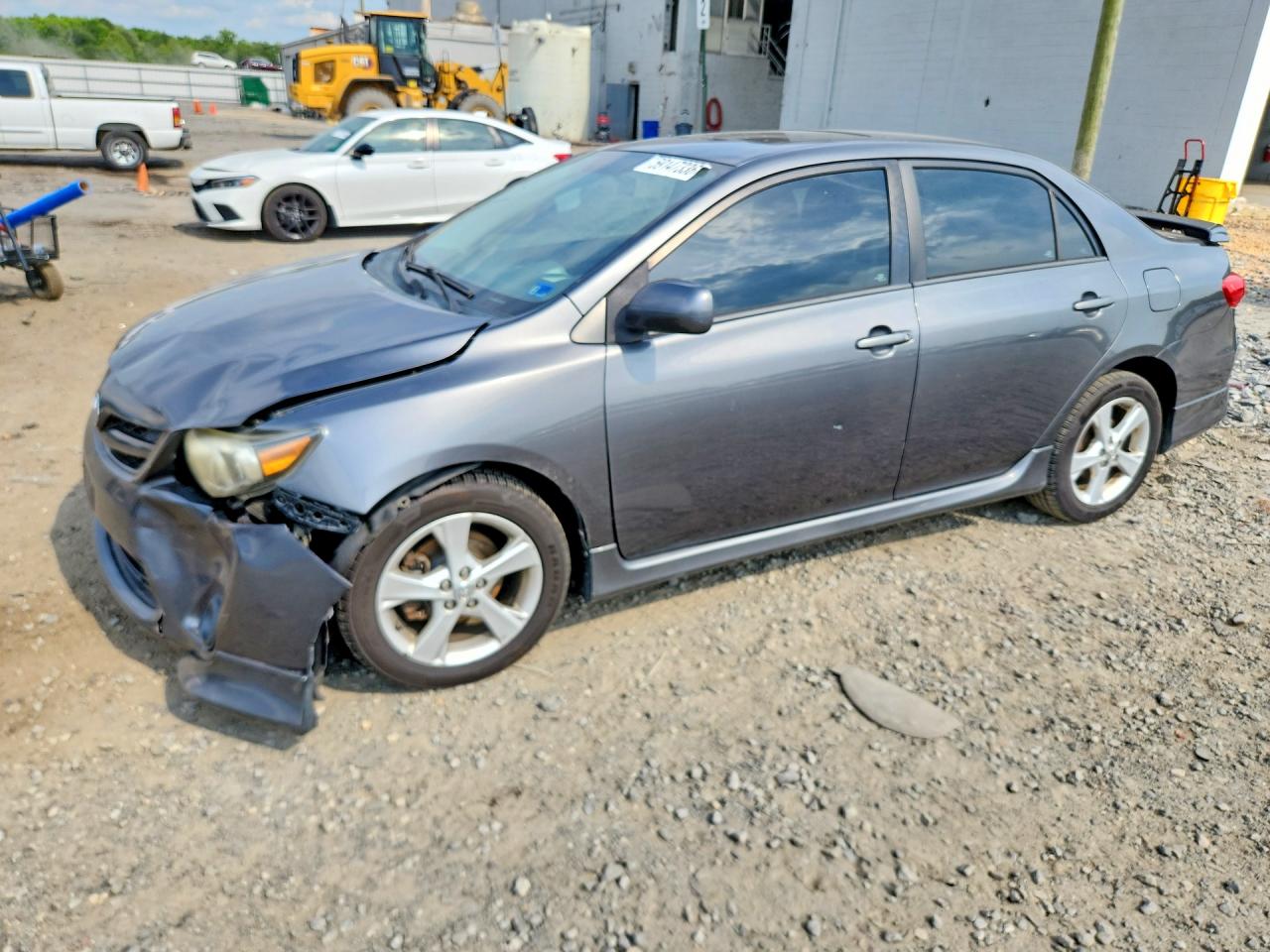 2012 Toyota Corolla S Серый vin: 2T1BU4EE4CC845503