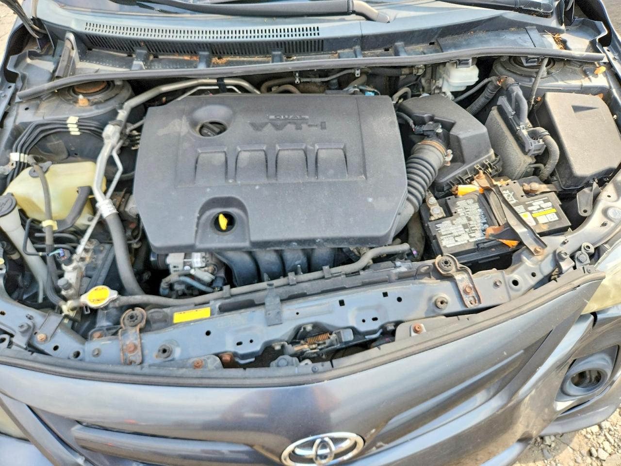 2012 Toyota Corolla S Gray vin: 2T1BU4EE4CC845503