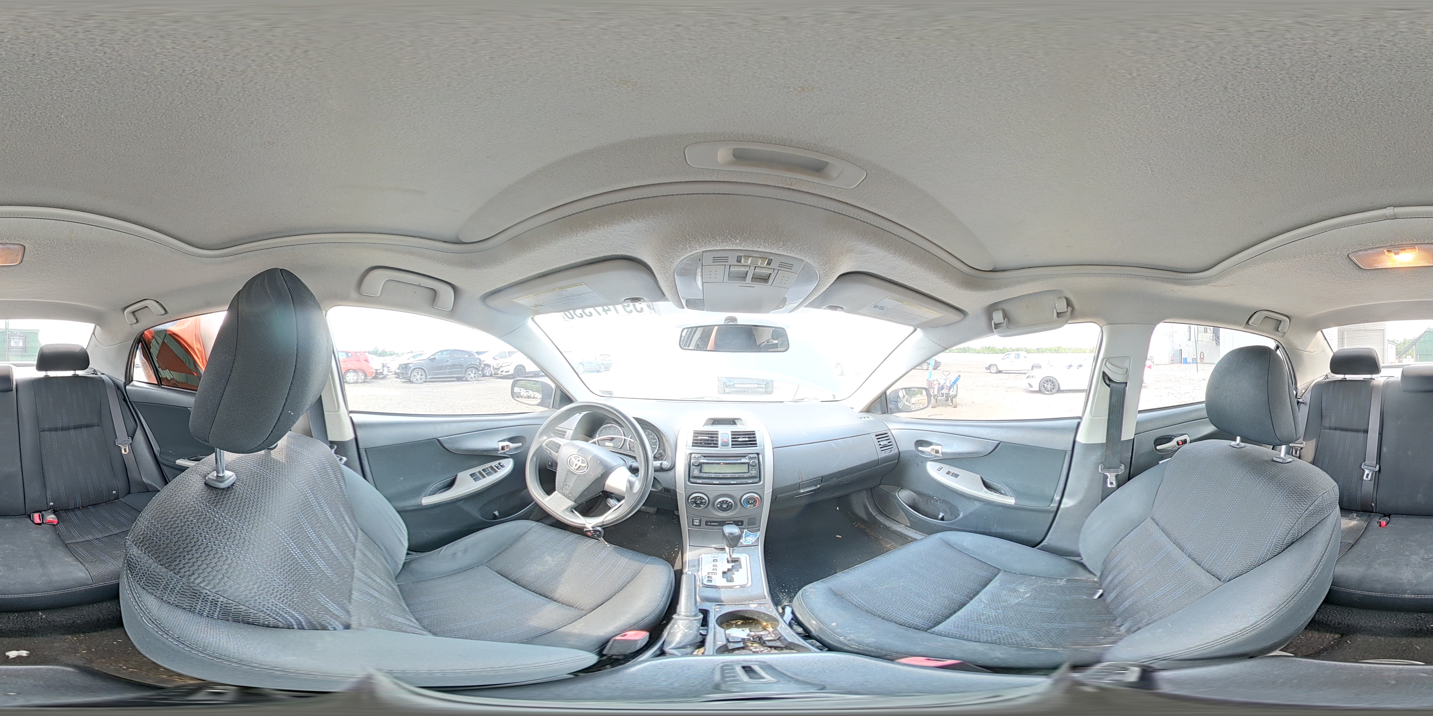 2012 Toyota Corolla S Gray vin: 2T1BU4EE4CC845503