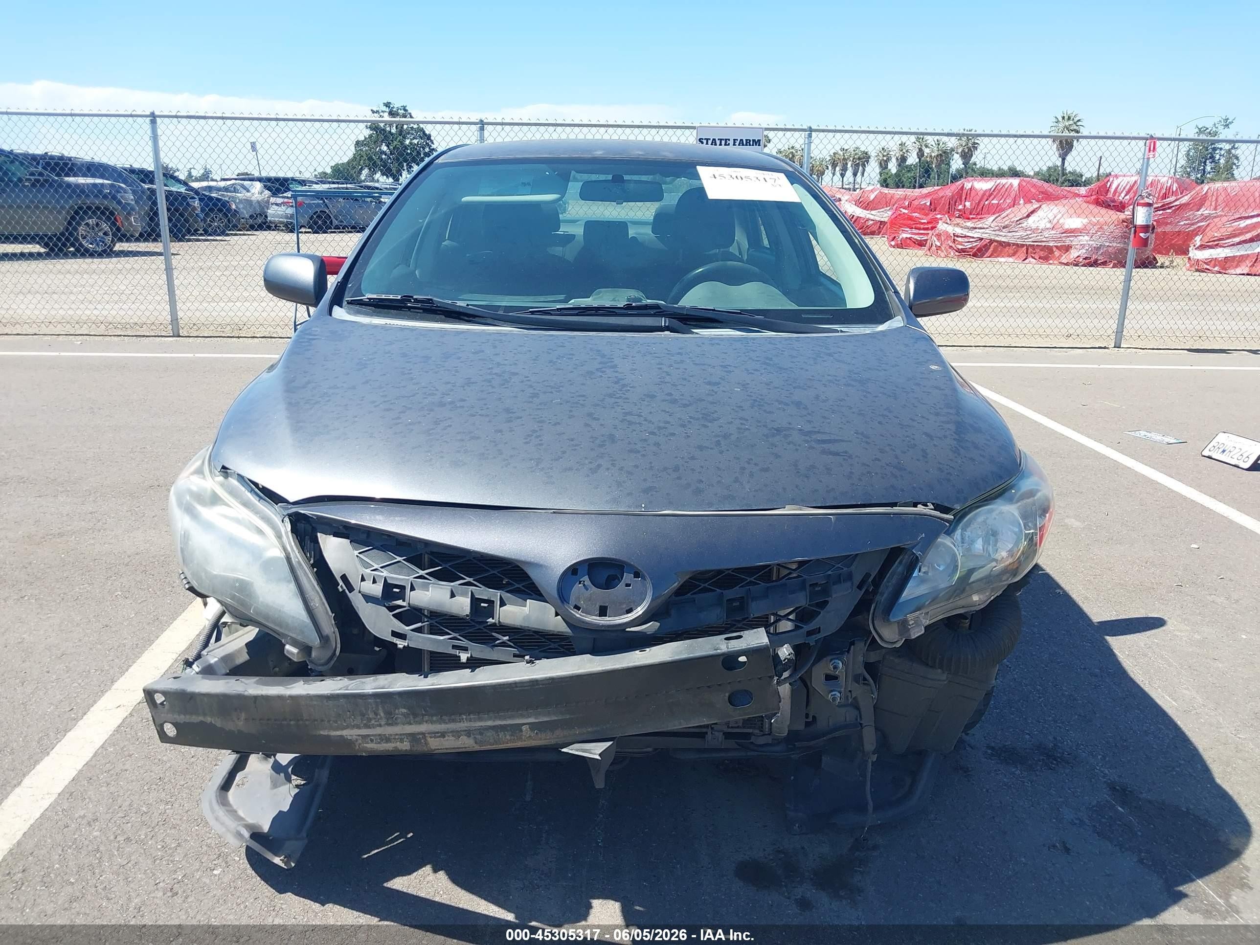 2012 Toyota Corolla S Gray vin: 2T1BU4EE4CC847431