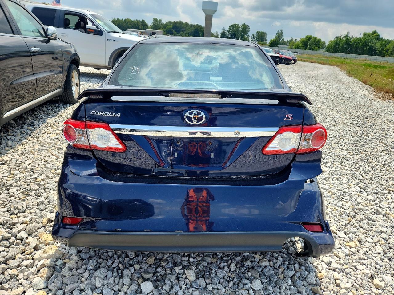 2012 Toyota Corolla S Синий vin: 2T1BU4EE4CC854220