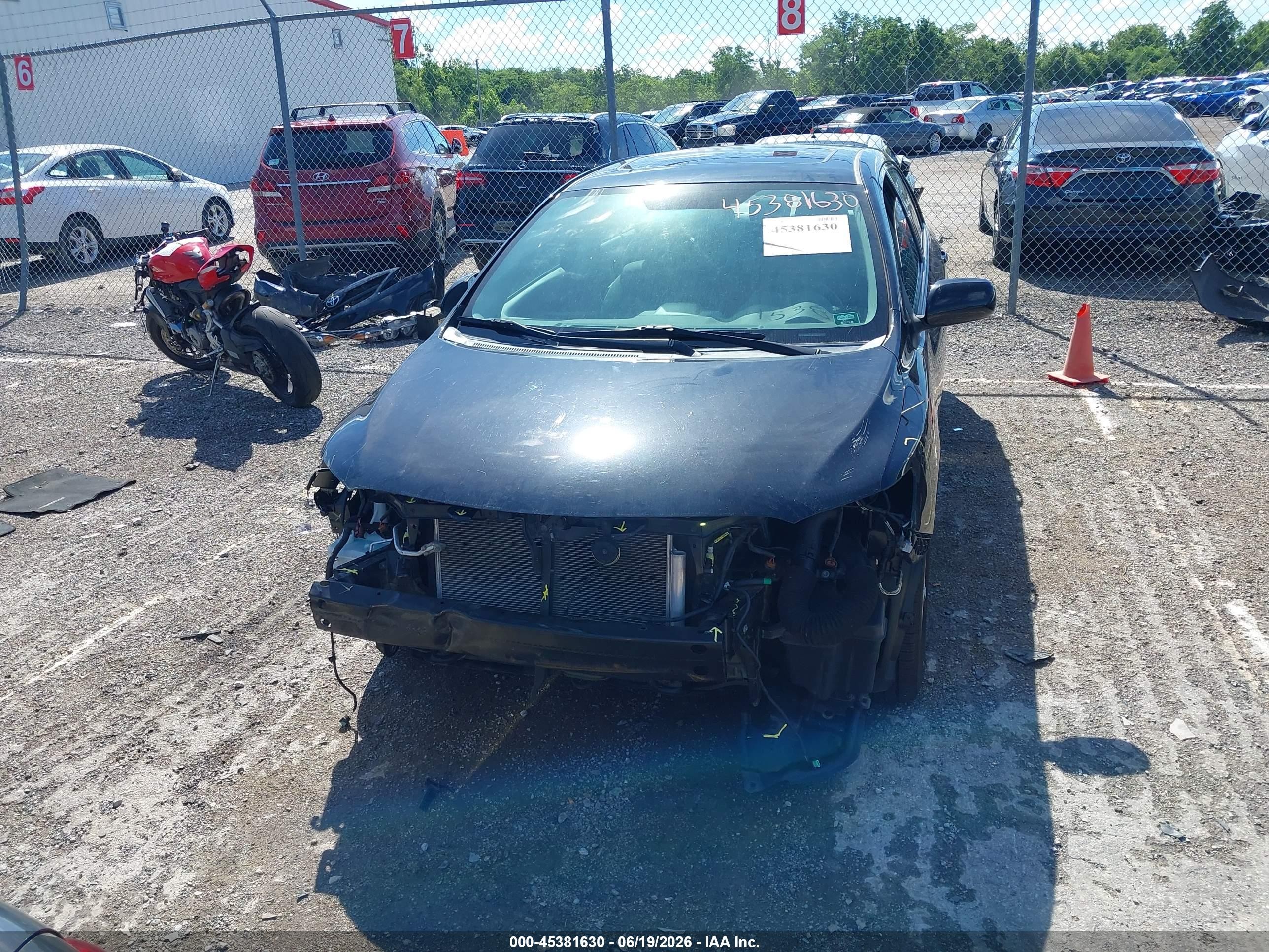 2012 Toyota Corolla S Black vin: 2T1BU4EE4CC863774