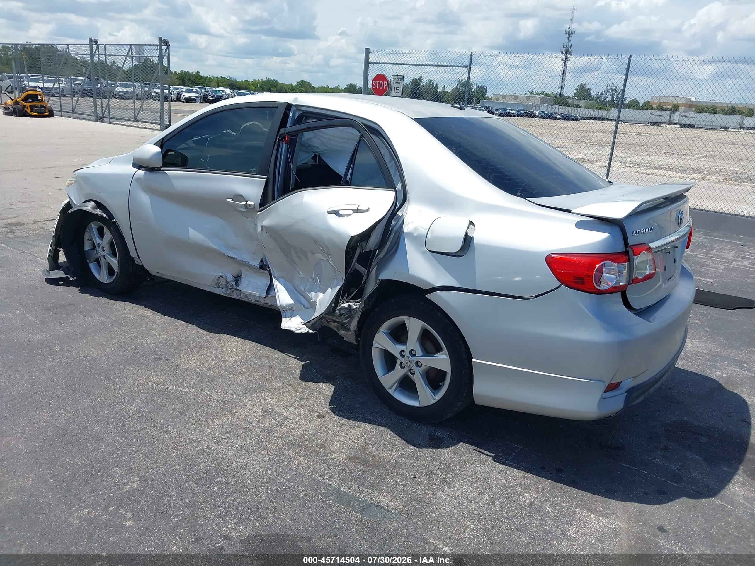 2012 Toyota Corolla S Gray vin: 2T1BU4EE4CC865251