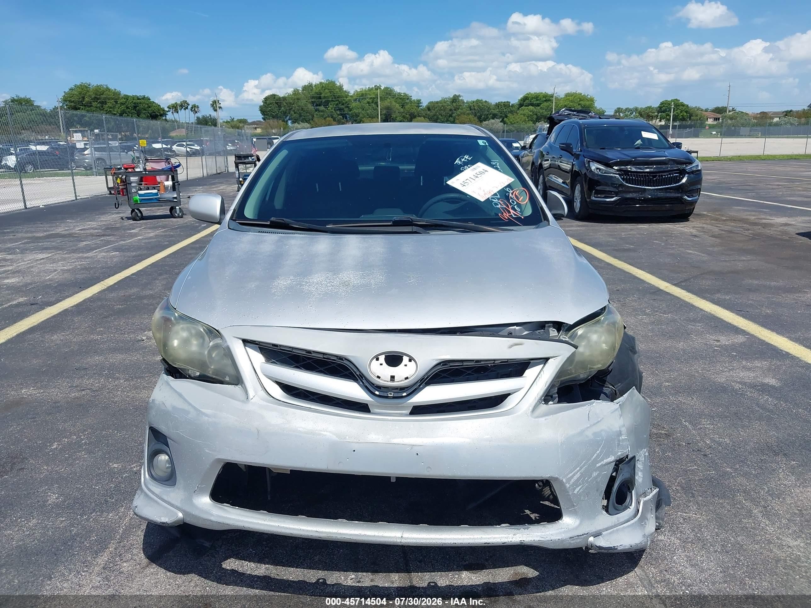 2012 Toyota Corolla S Gray vin: 2T1BU4EE4CC865251