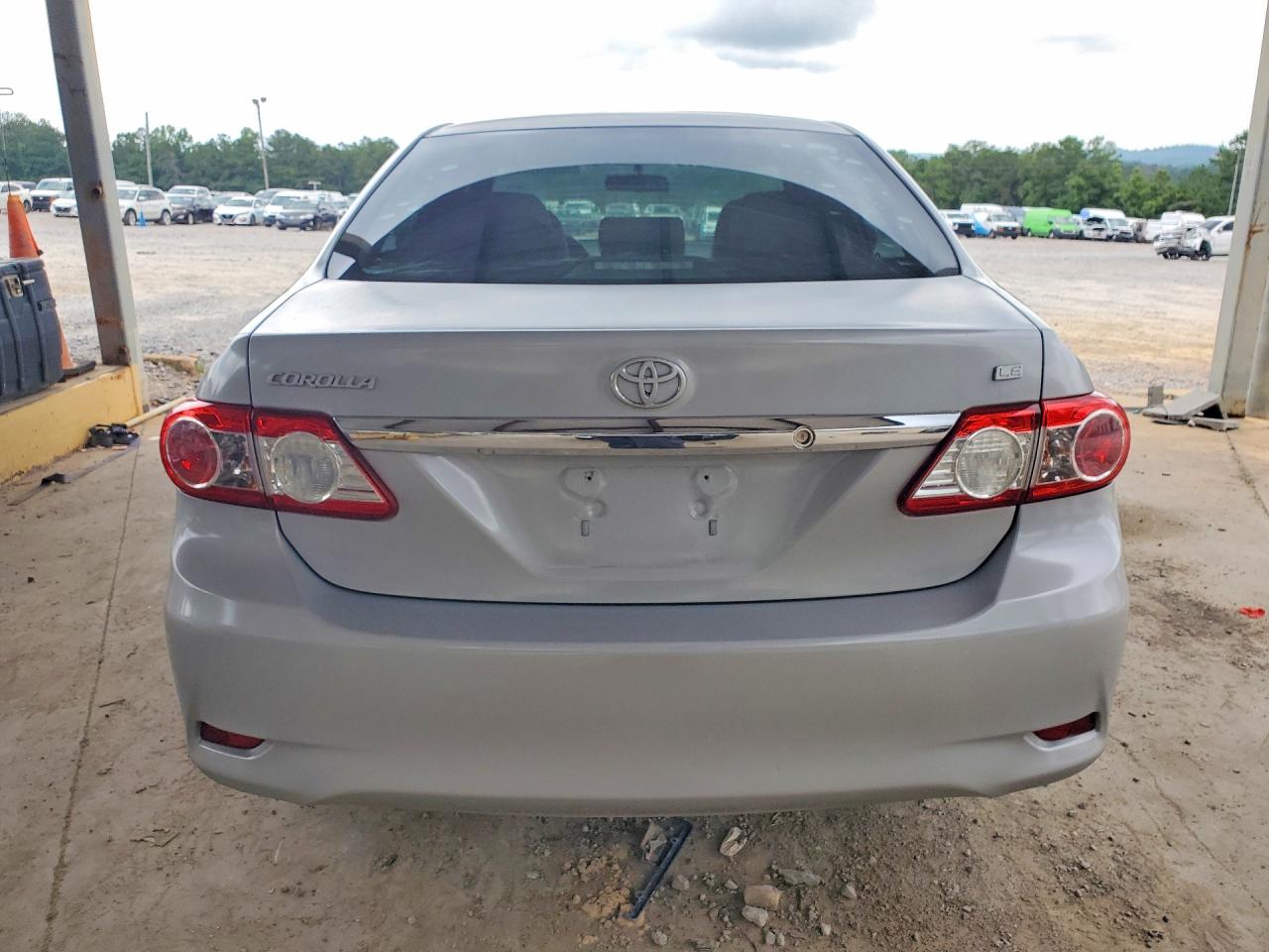 2012 Toyota Corolla Le Silver vin: 2T1BU4EE4CC867436