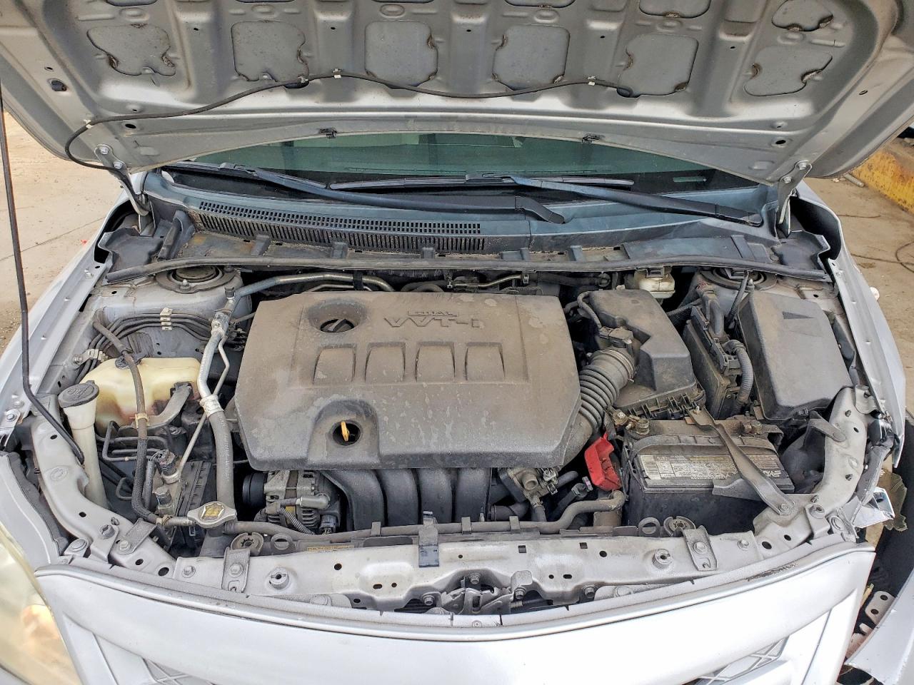 2012 Toyota Corolla Le Silver vin: 2T1BU4EE4CC867436