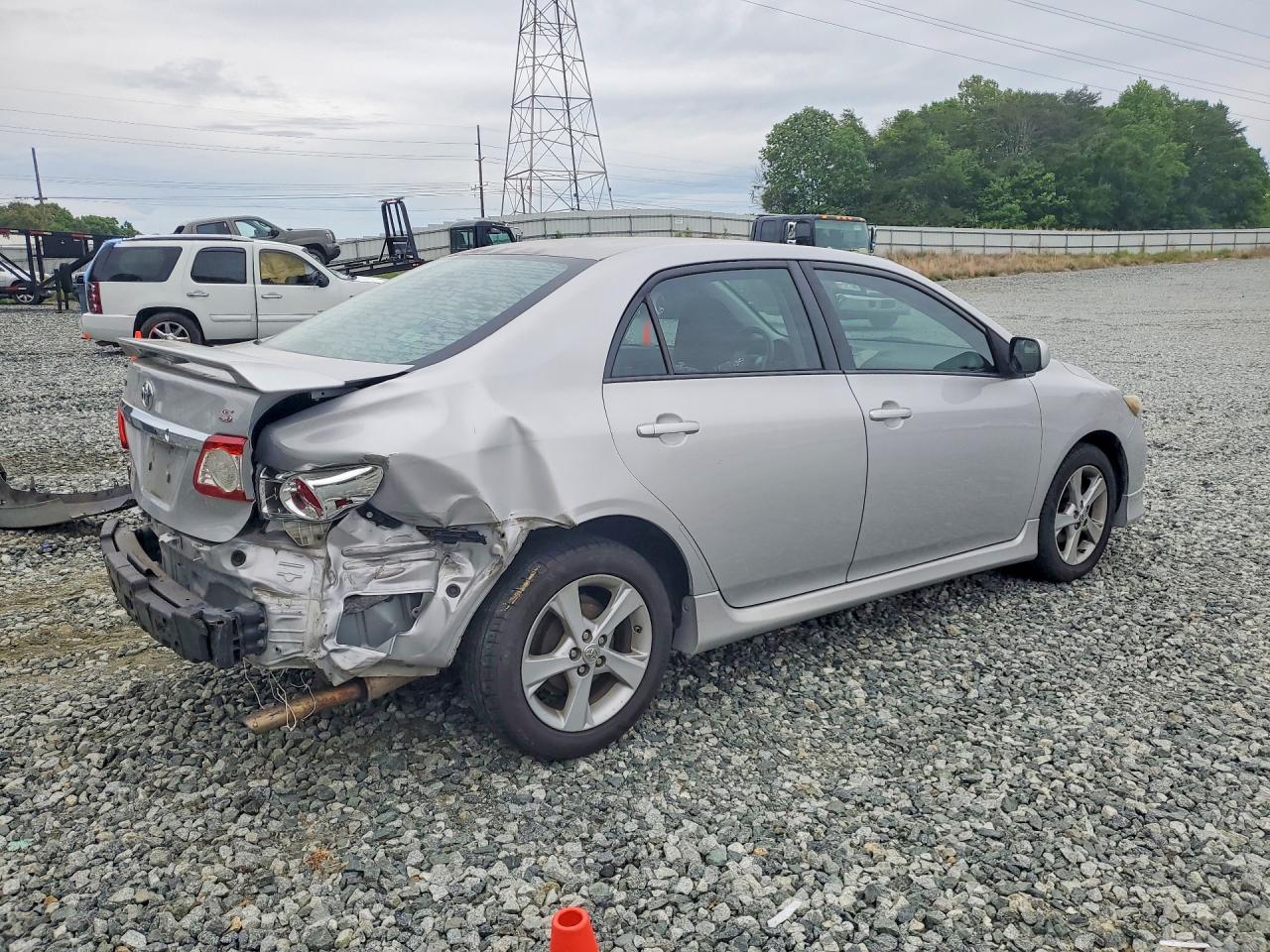 2012 Toyota Corolla S Silver vin: 2T1BU4EE4CC868361