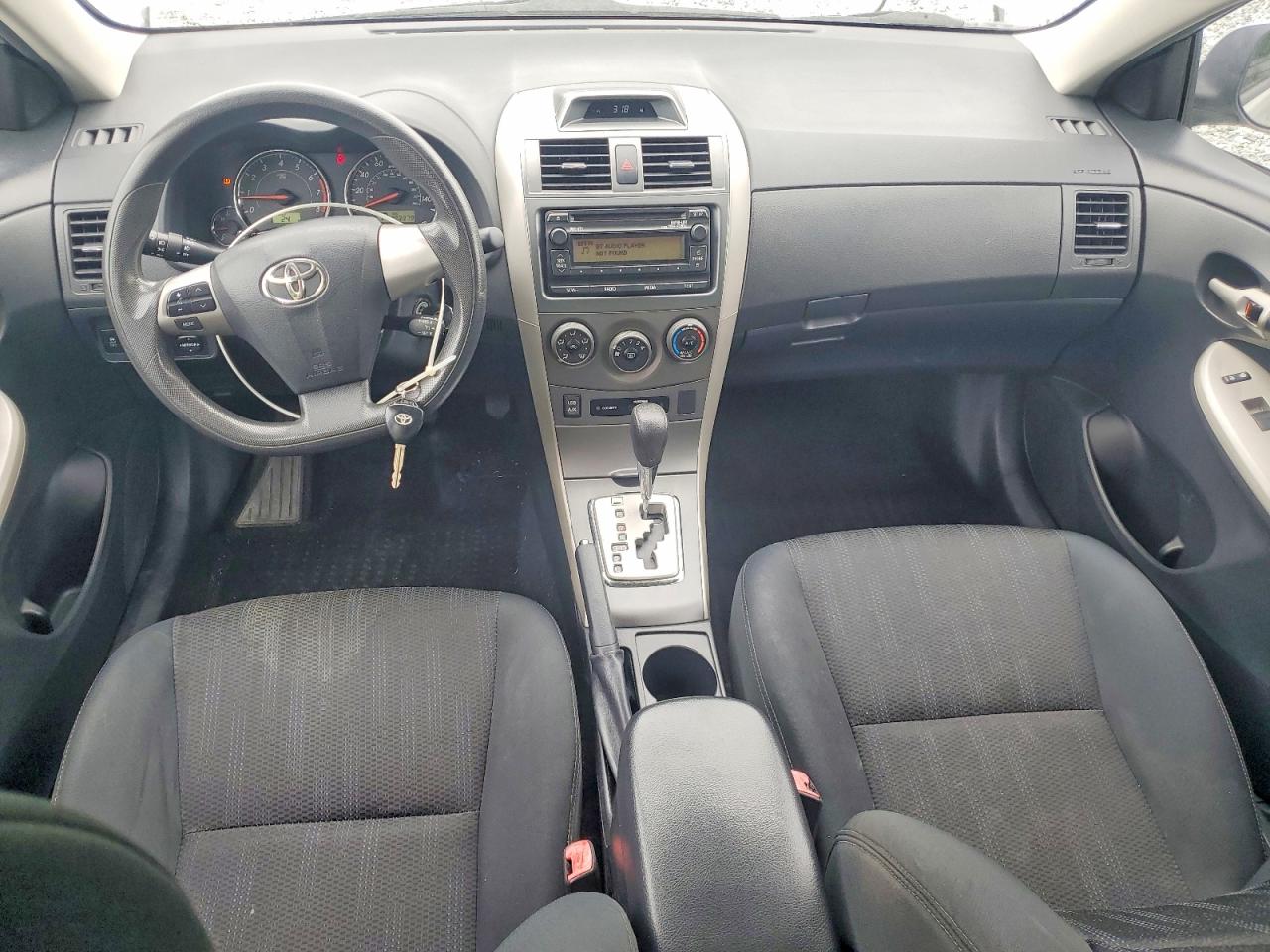 2012 Toyota Corolla S Silver vin: 2T1BU4EE4CC868361