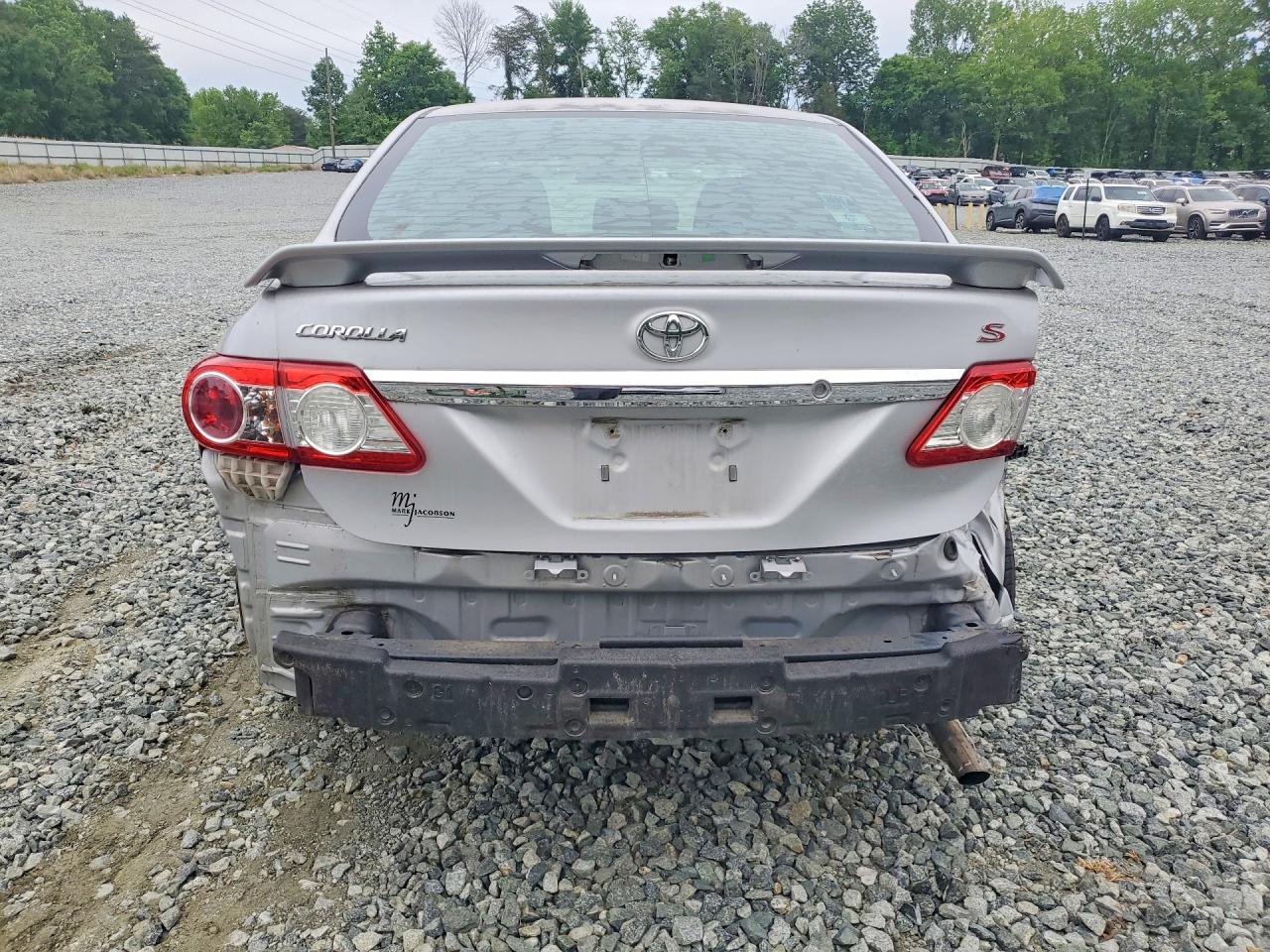 2012 Toyota Corolla S Silver vin: 2T1BU4EE4CC868361