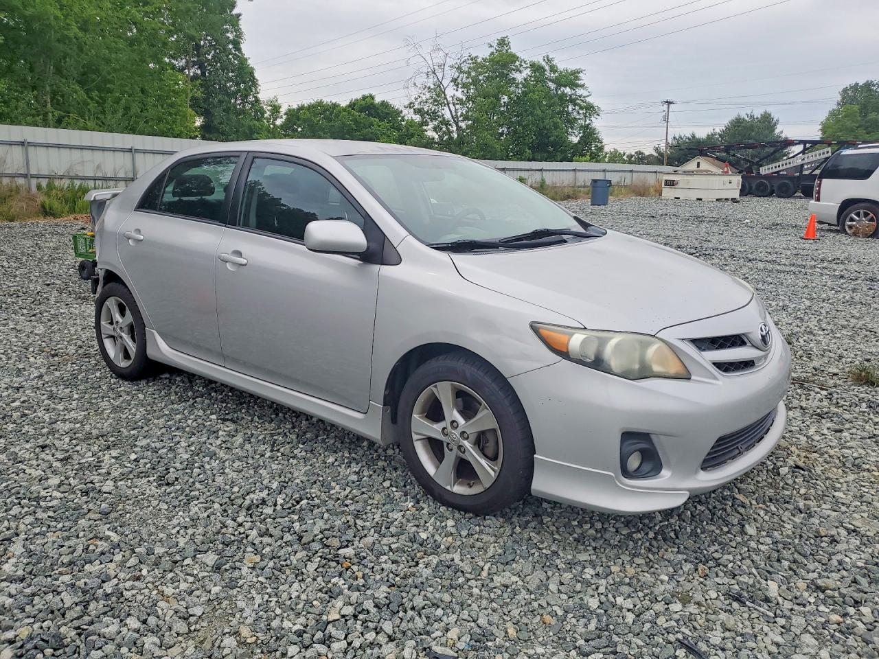 2012 Toyota Corolla S Silver vin: 2T1BU4EE4CC868361