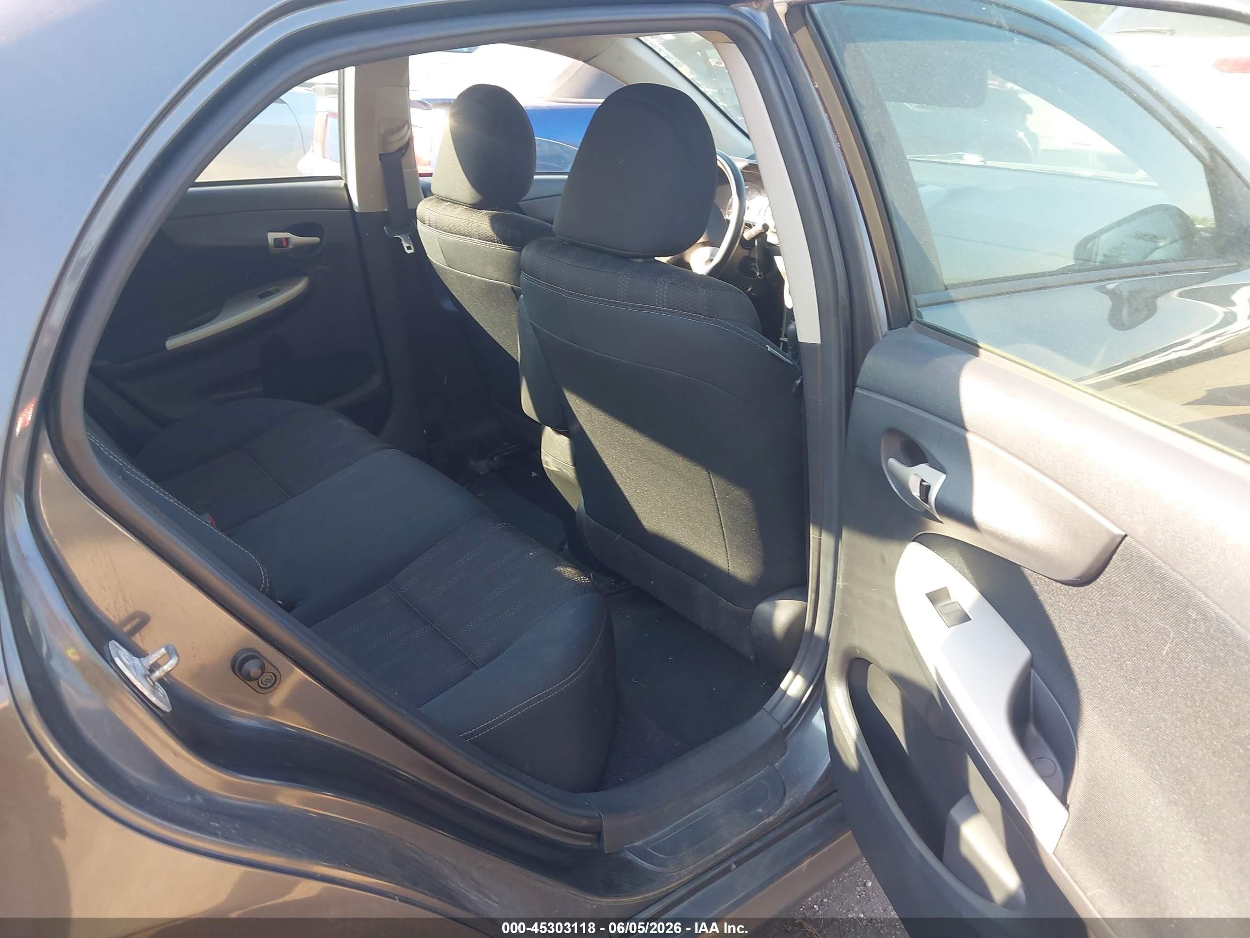 2012 Toyota Corolla S Gray vin: 2T1BU4EE4CC874578