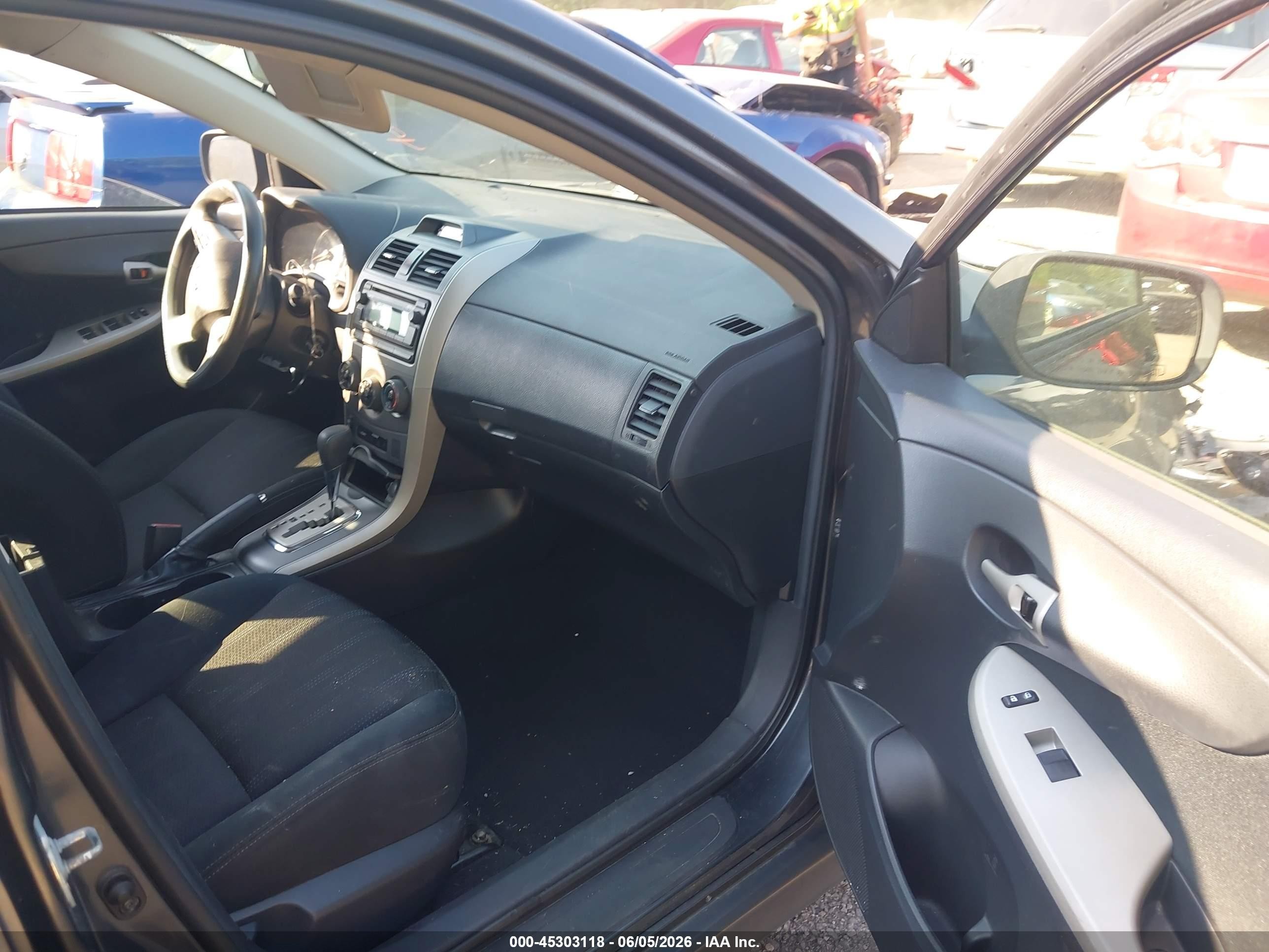 2012 Toyota Corolla S Gray vin: 2T1BU4EE4CC874578
