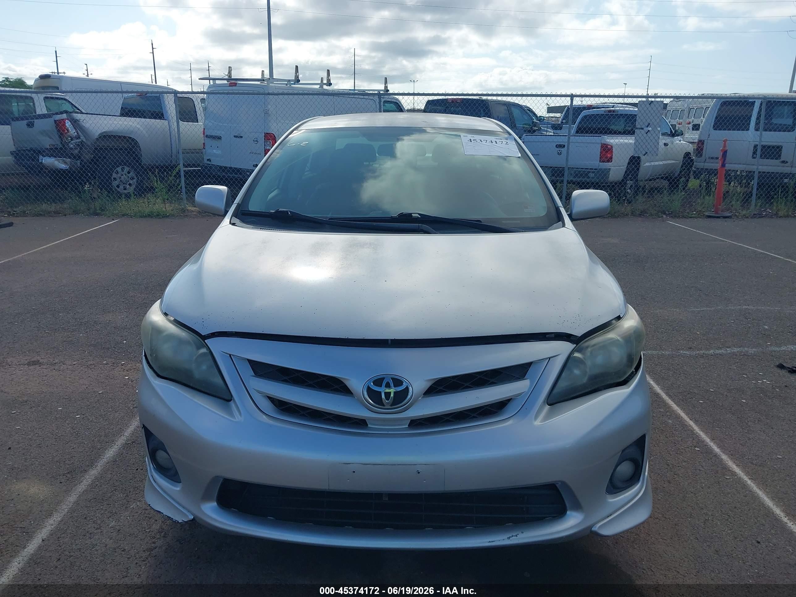 2012 Toyota Corolla S Silver vin: 2T1BU4EE4CC875181