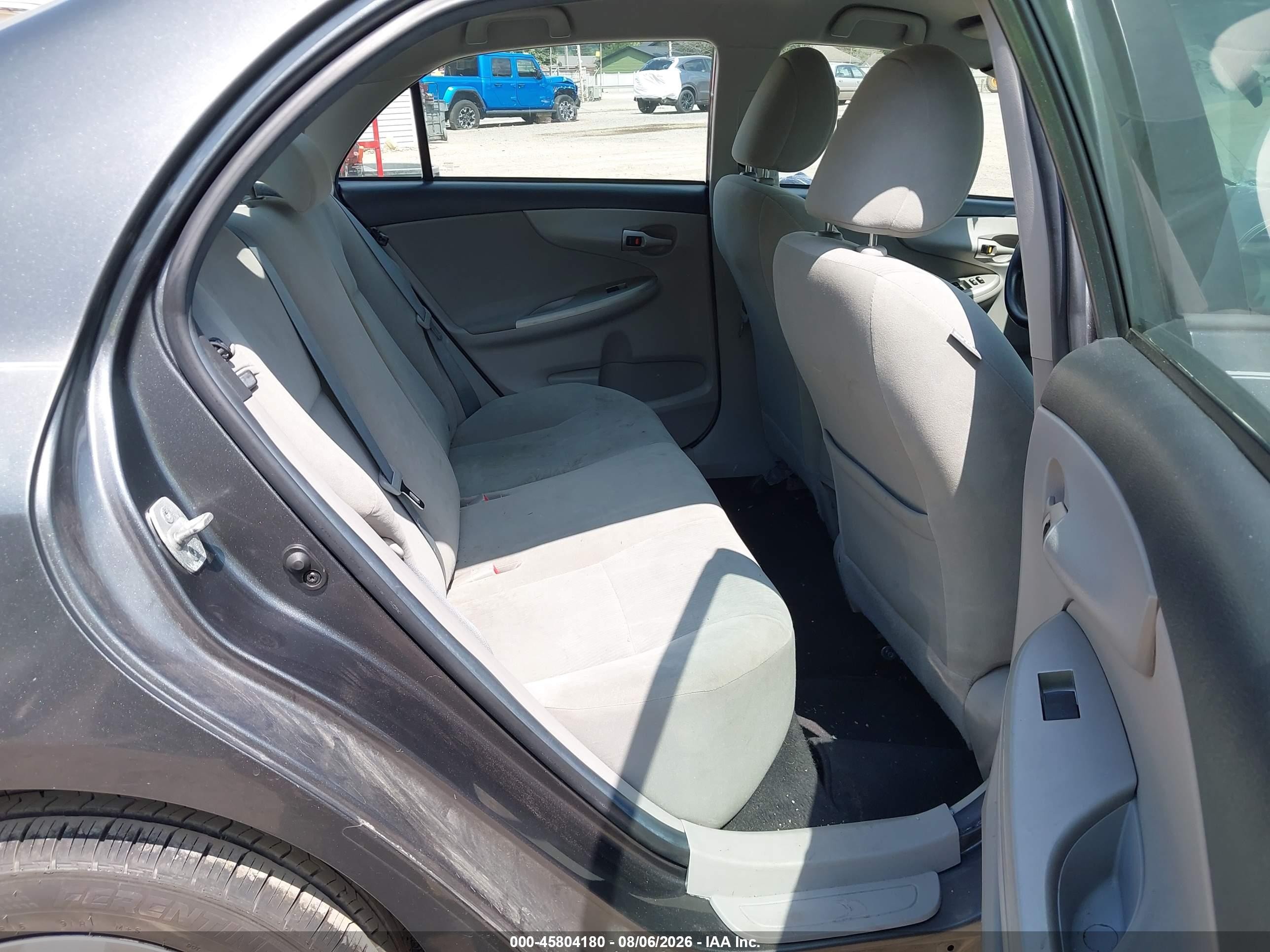 2012 Toyota Corolla Le Gray vin: 2T1BU4EE4CC880459