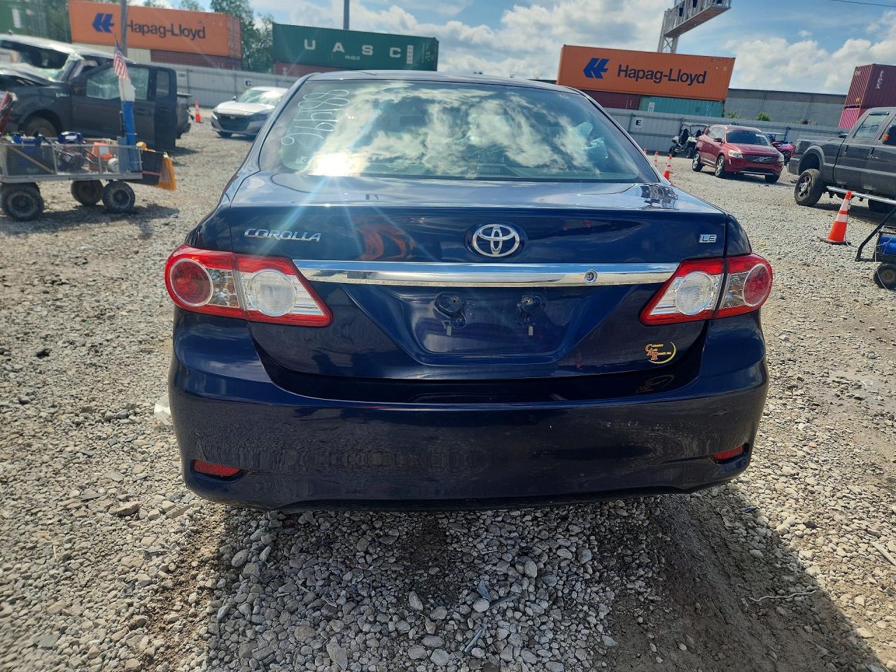 2012 Toyota Corolla Le Blue vin: 2T1BU4EE4CC881496