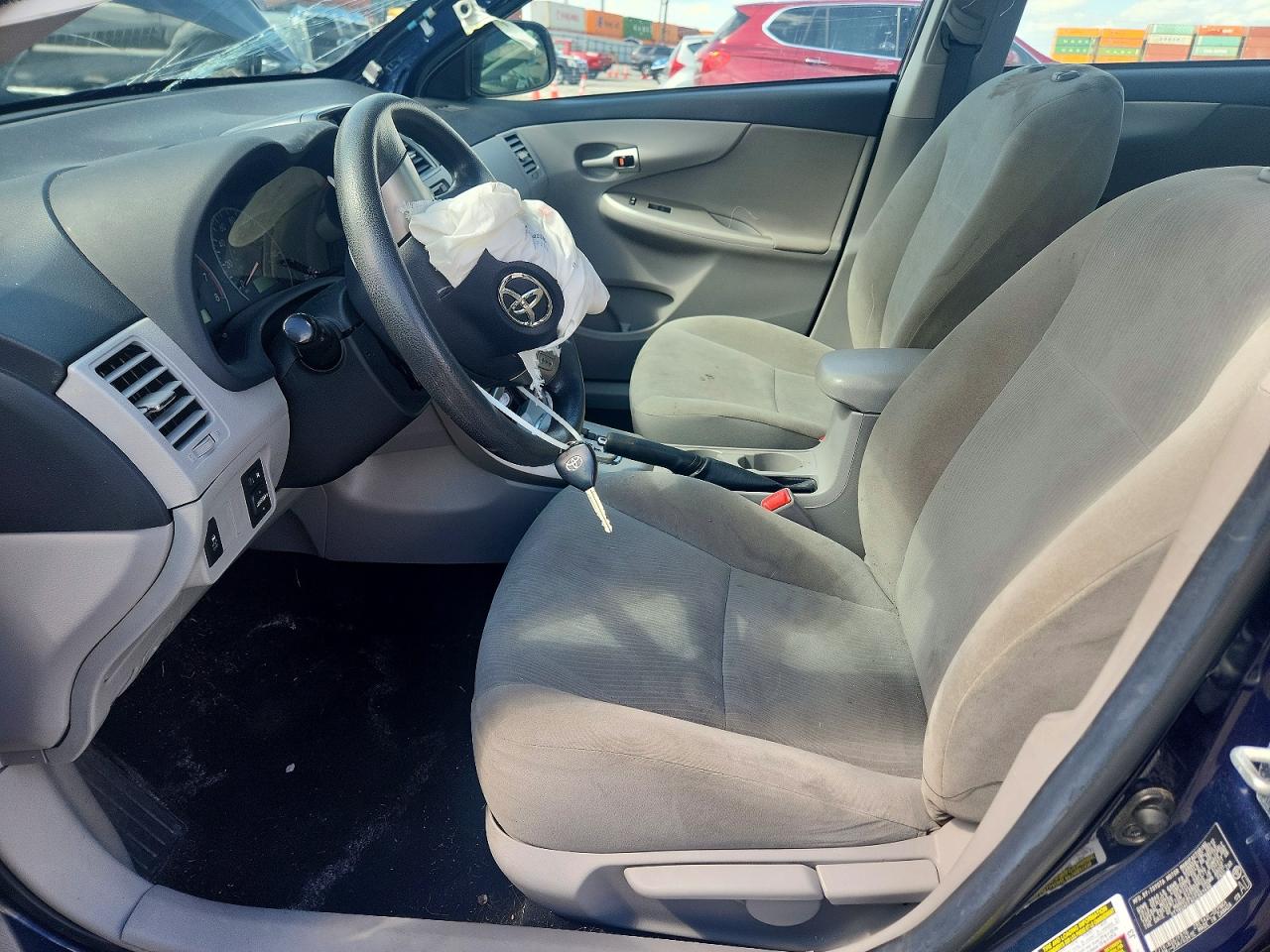 2012 Toyota Corolla Le Blue vin: 2T1BU4EE4CC881496